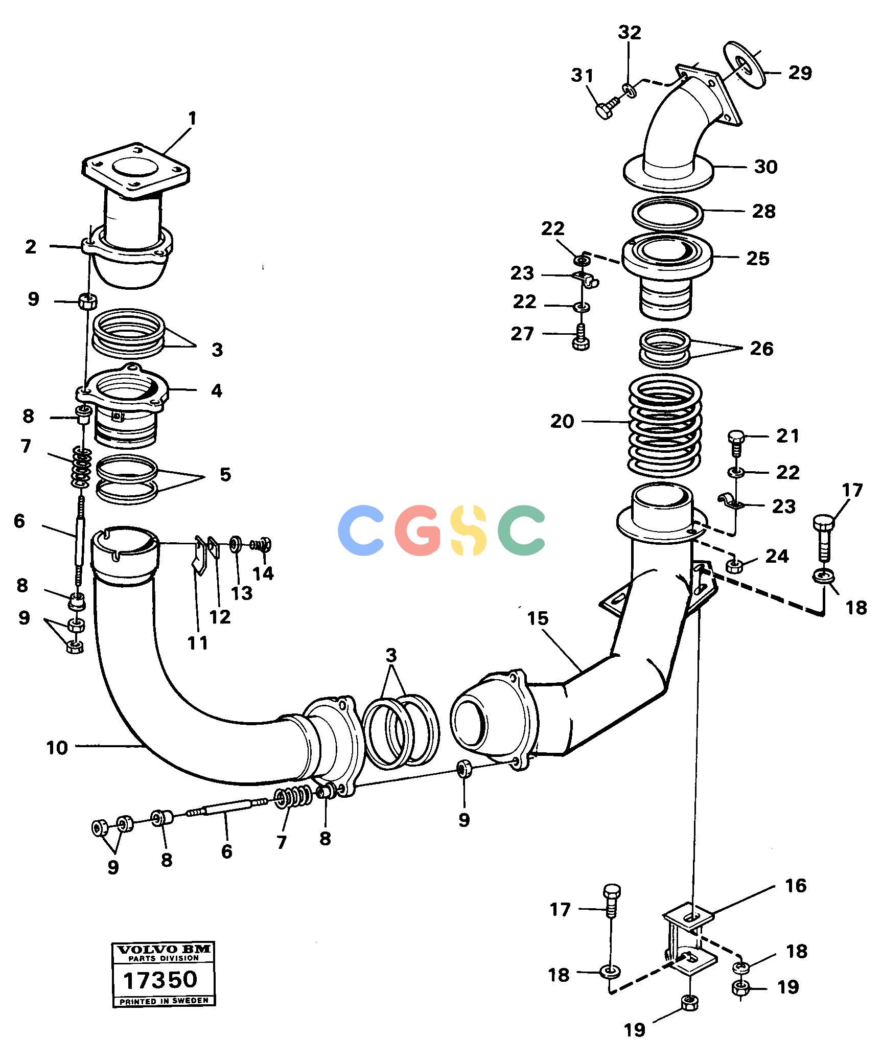 沃尔沃零件查询A25 VOLVO BM Exhaust-heating 99672 Tillv Nr - 4048VOLVO BM A25 NoneNoneNoneAutodata Volvo online