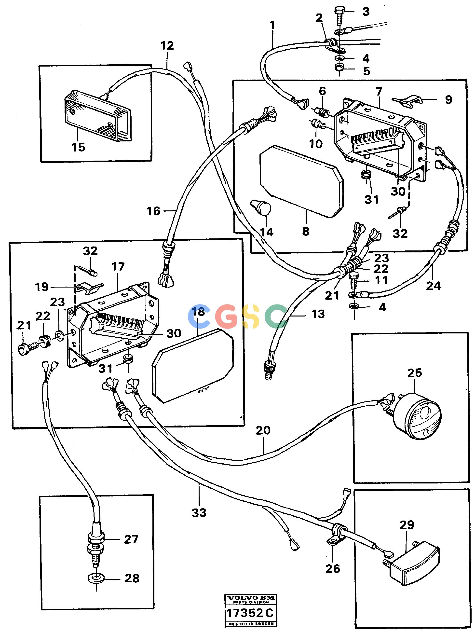 沃尔沃零件查询A25 VOLVO BM Electrical system,trailerVOLVO BM A25 NoneNoneNoneAutodata Volvo online