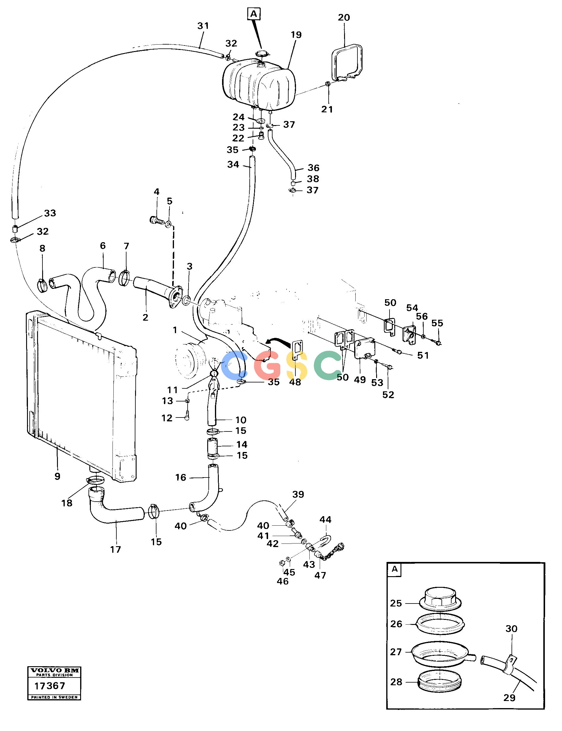 沃尔沃零件查询4500 Cooling system tillv nr 2056-4500 NoneNoneNoneAutodata Volvo online