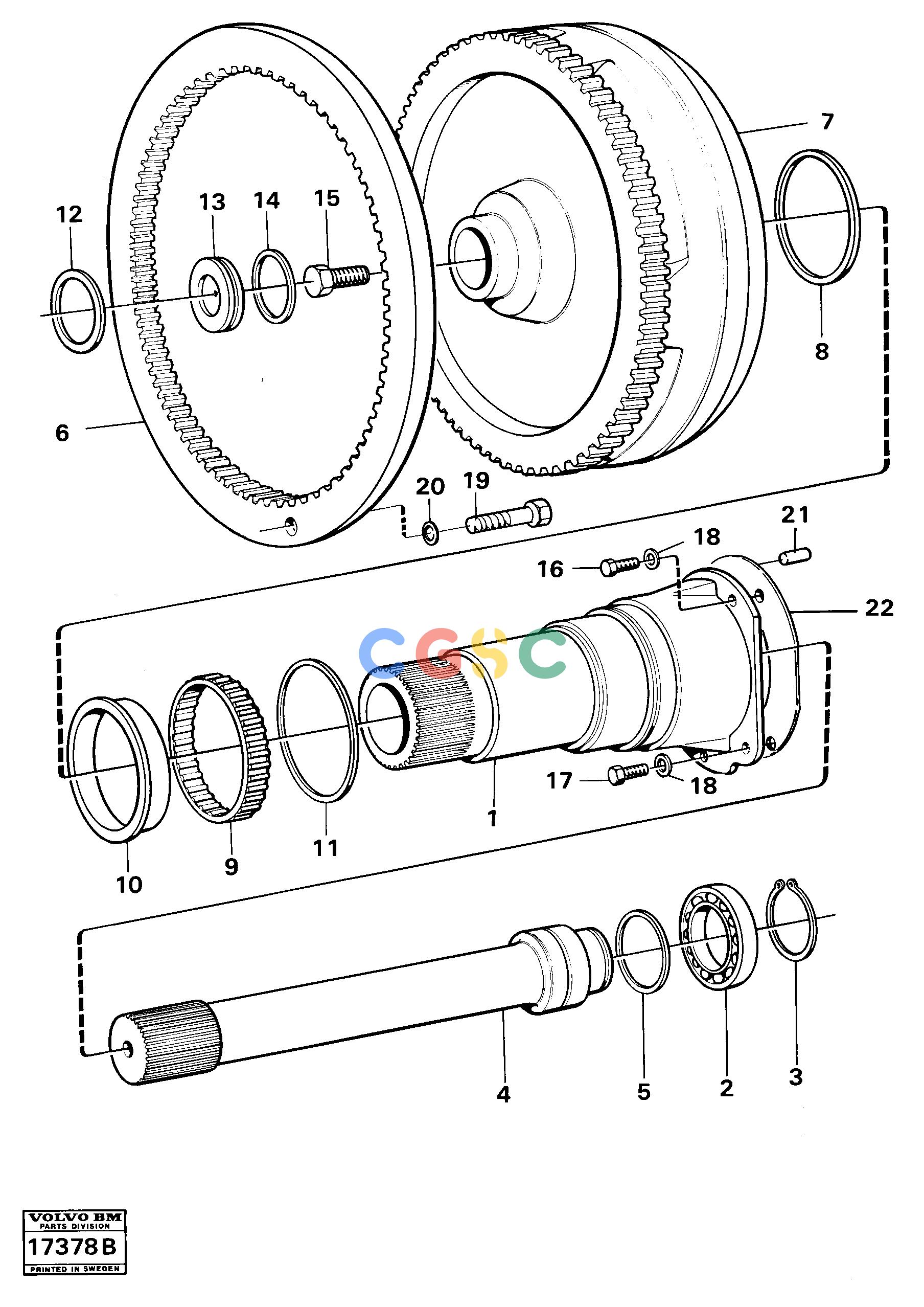 沃尔沃零件查询4500 Torque converter tillv nr 2601- Ht 1304500 NoneNoneNoneAutodata Volvo online