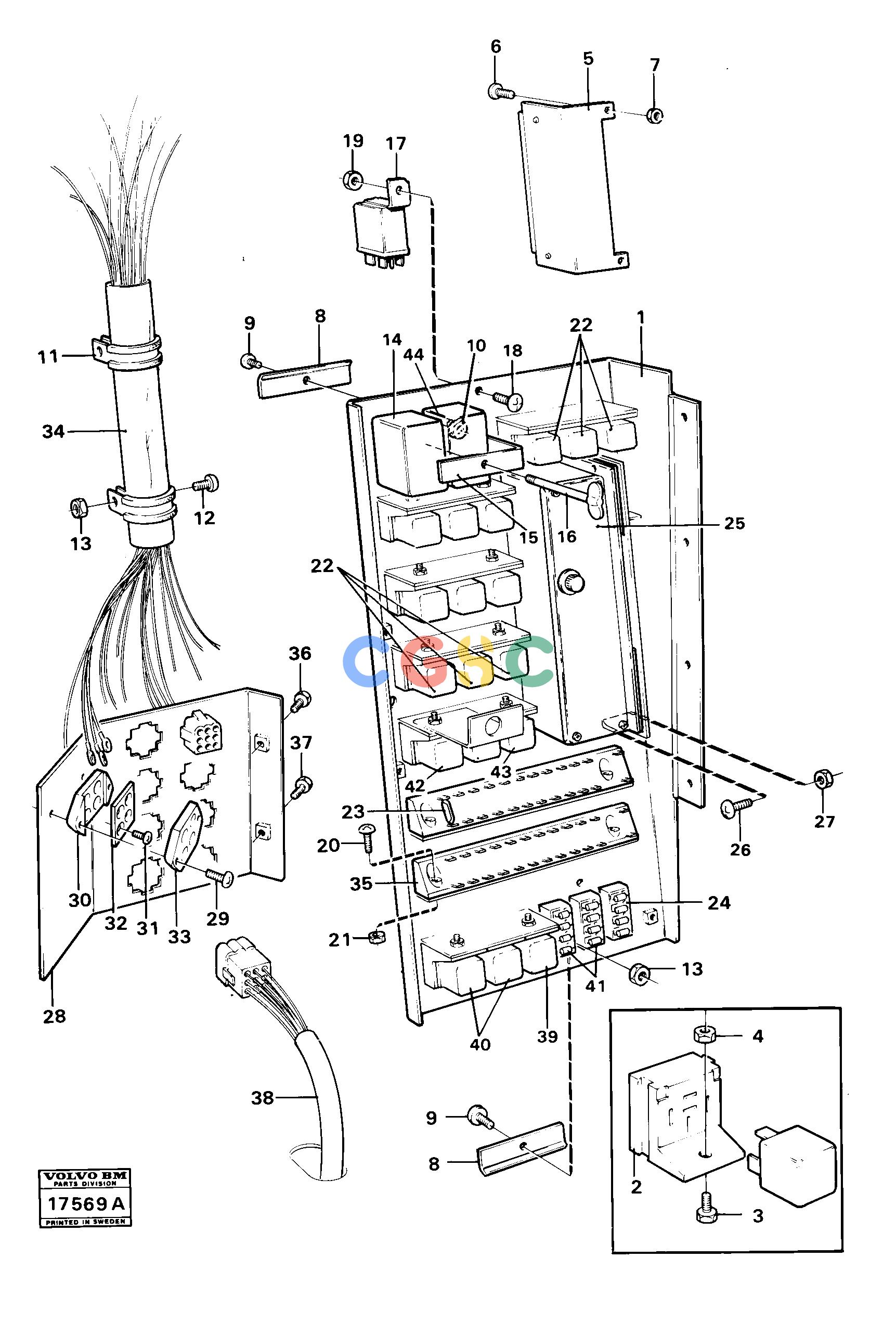 沃尔沃零件查询4400 Distribution box prod nr 33205,332104400 NoneNoneNoneAutodata Volvo online