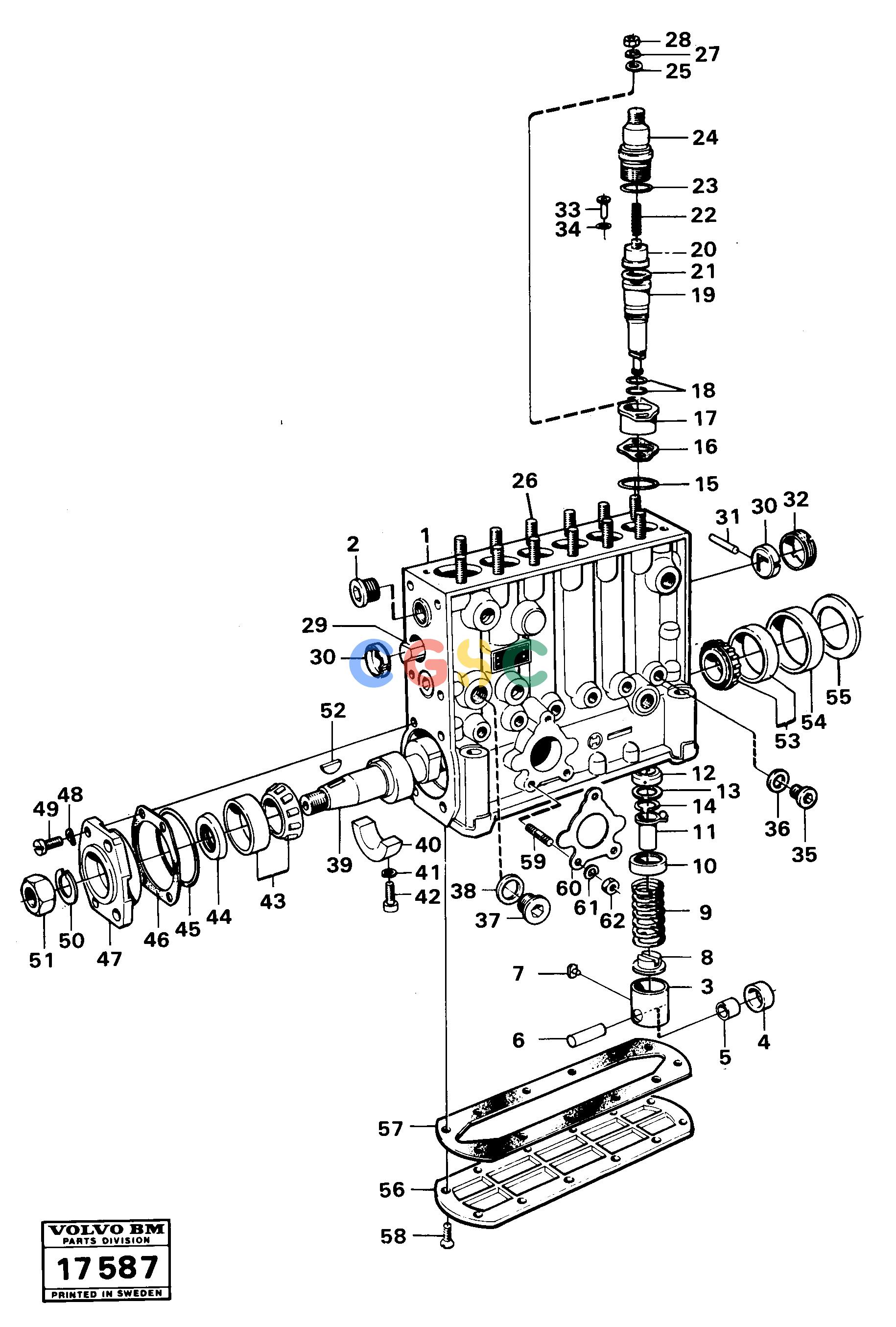 沃尔沃零件查询A25 VOLVO BM Fuel injection pump 91174VOLVO BM A25 NoneNoneNoneAutodata Volvo online