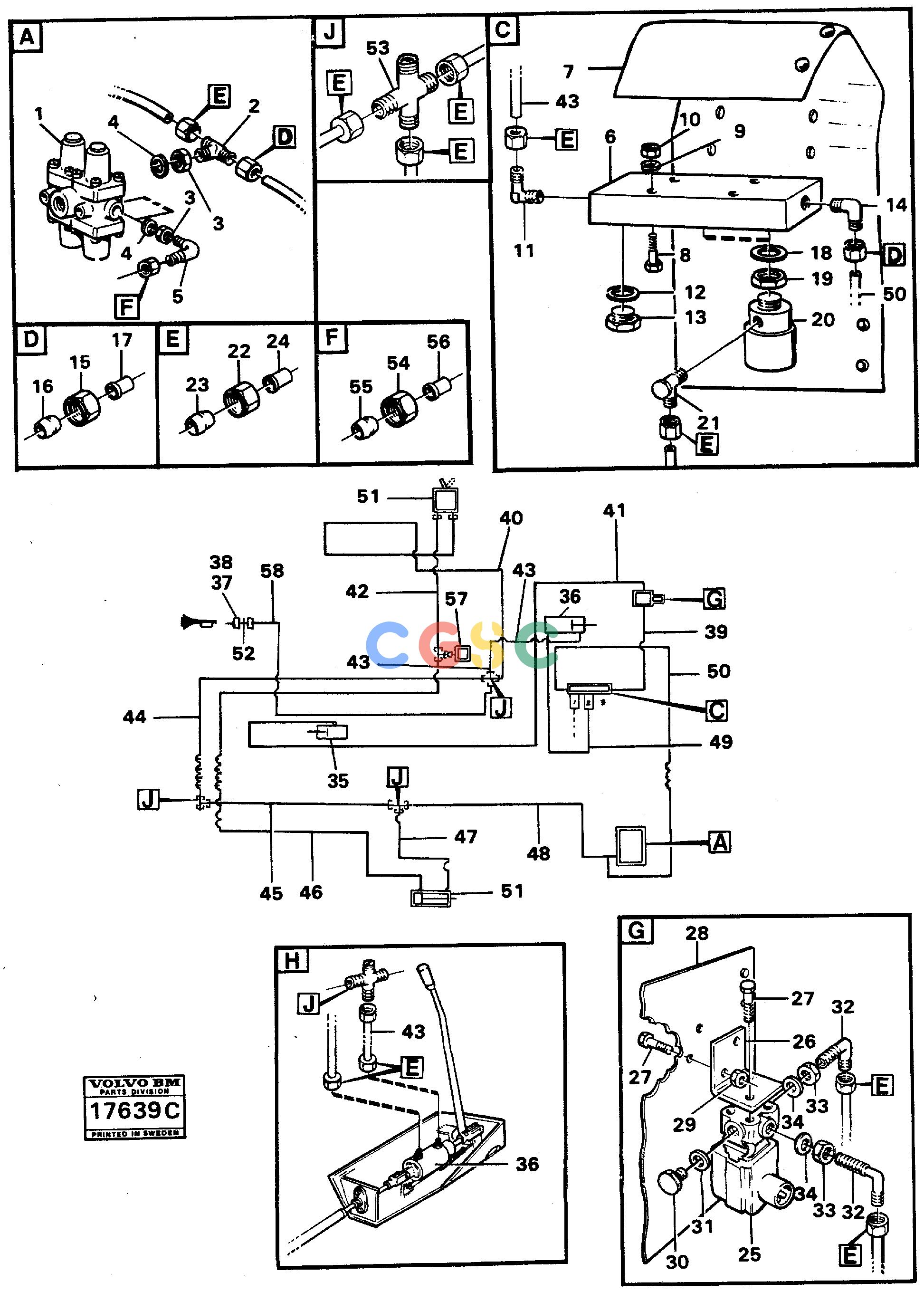沃尔沃零件查询A25 VOLVO BM Comp. air controls 1. protect.valve,valve platecear And Tipping ControlsVOLVO BM A25 NoneNoneNoneAutodata Volvo online