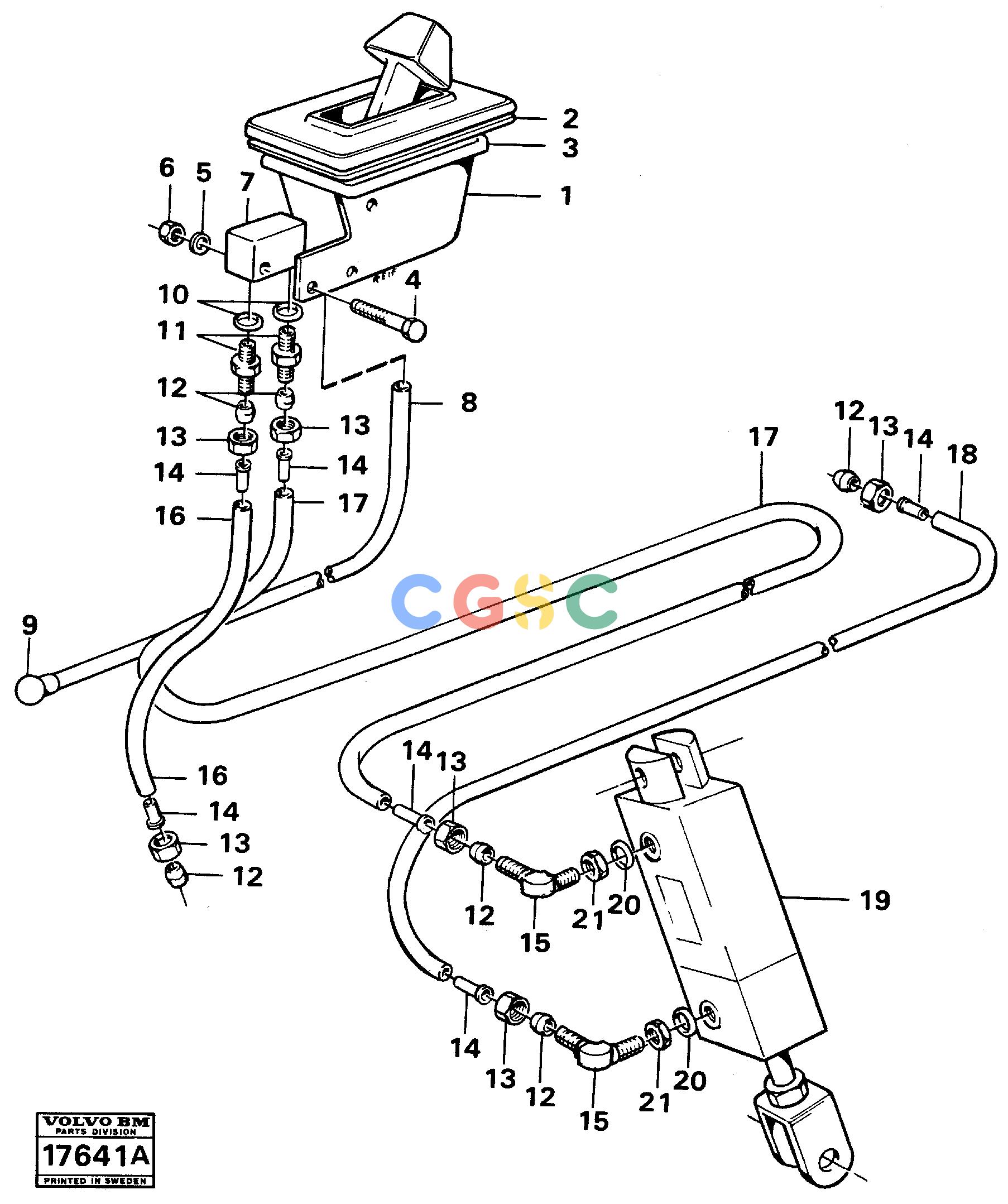 沃尔沃零件查询A25 VOLVO BM Control for high and low gearVOLVO BM A25 NoneNoneNoneAutodata Volvo online