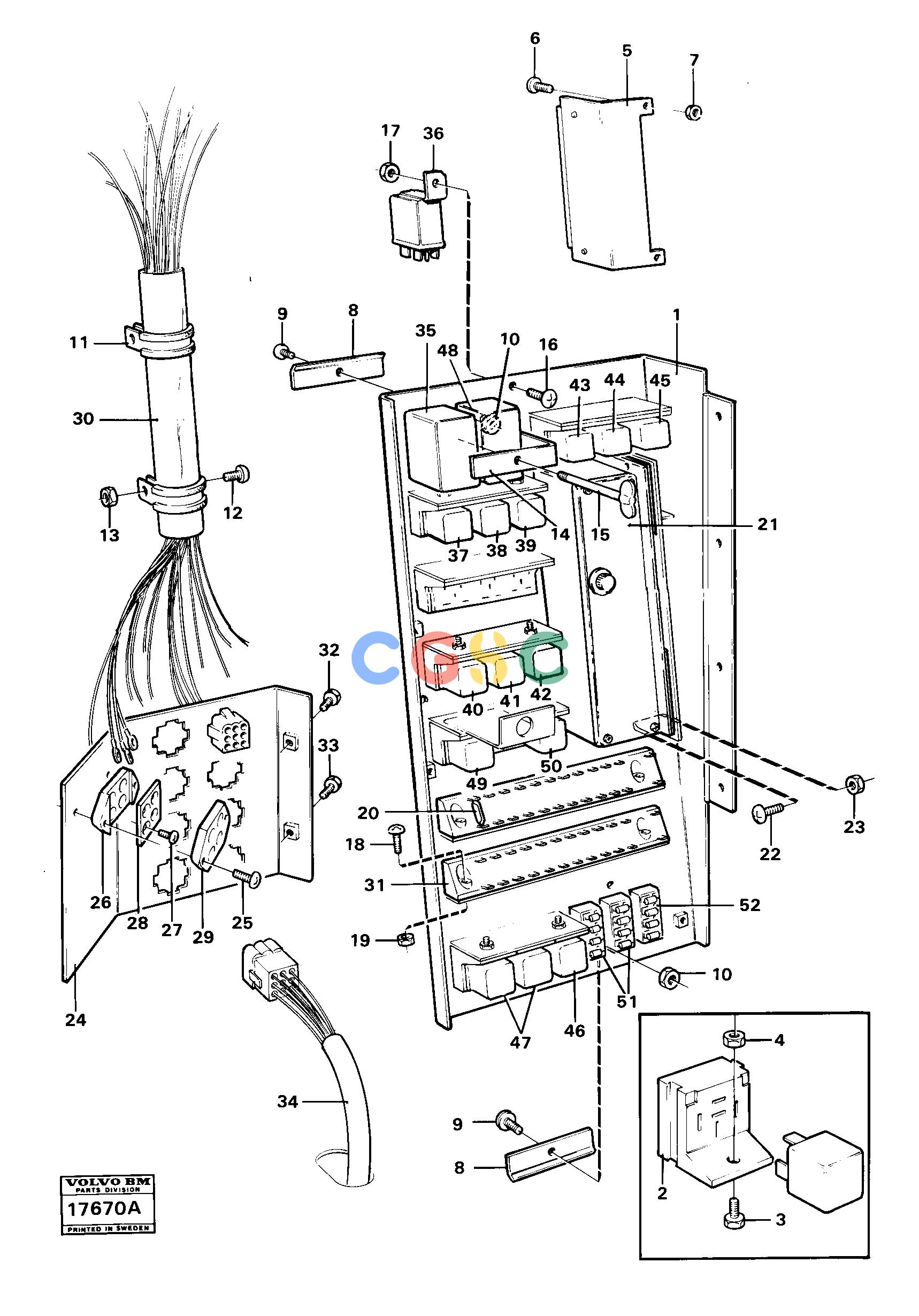 沃尔沃零件查询4500 Distribution box prod nr 33310,333144500 NoneNoneNoneAutodata Volvo online