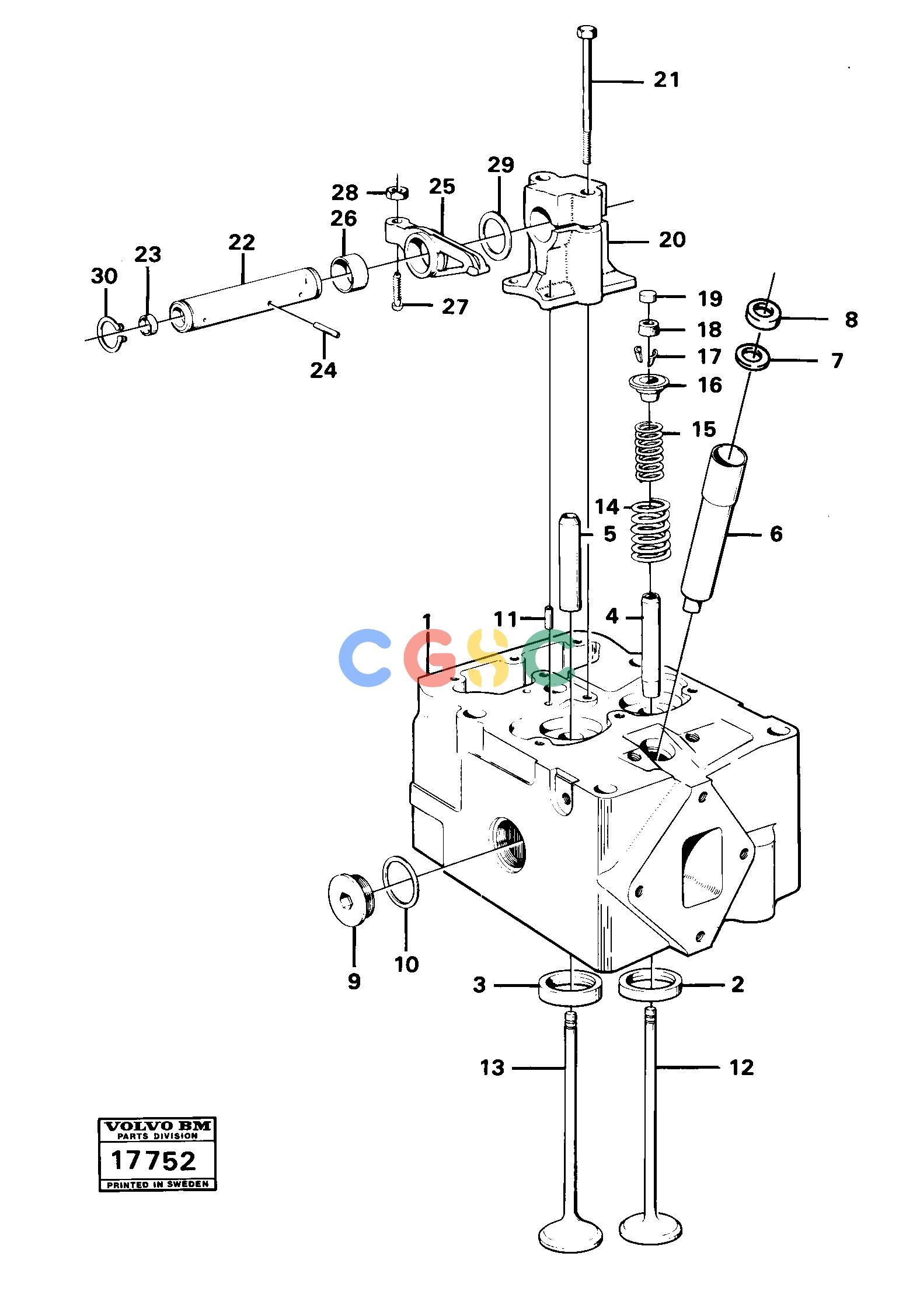 沃尔沃零件查询4600B Cylinder head4600B NoneNoneNoneAutodata Volvo online