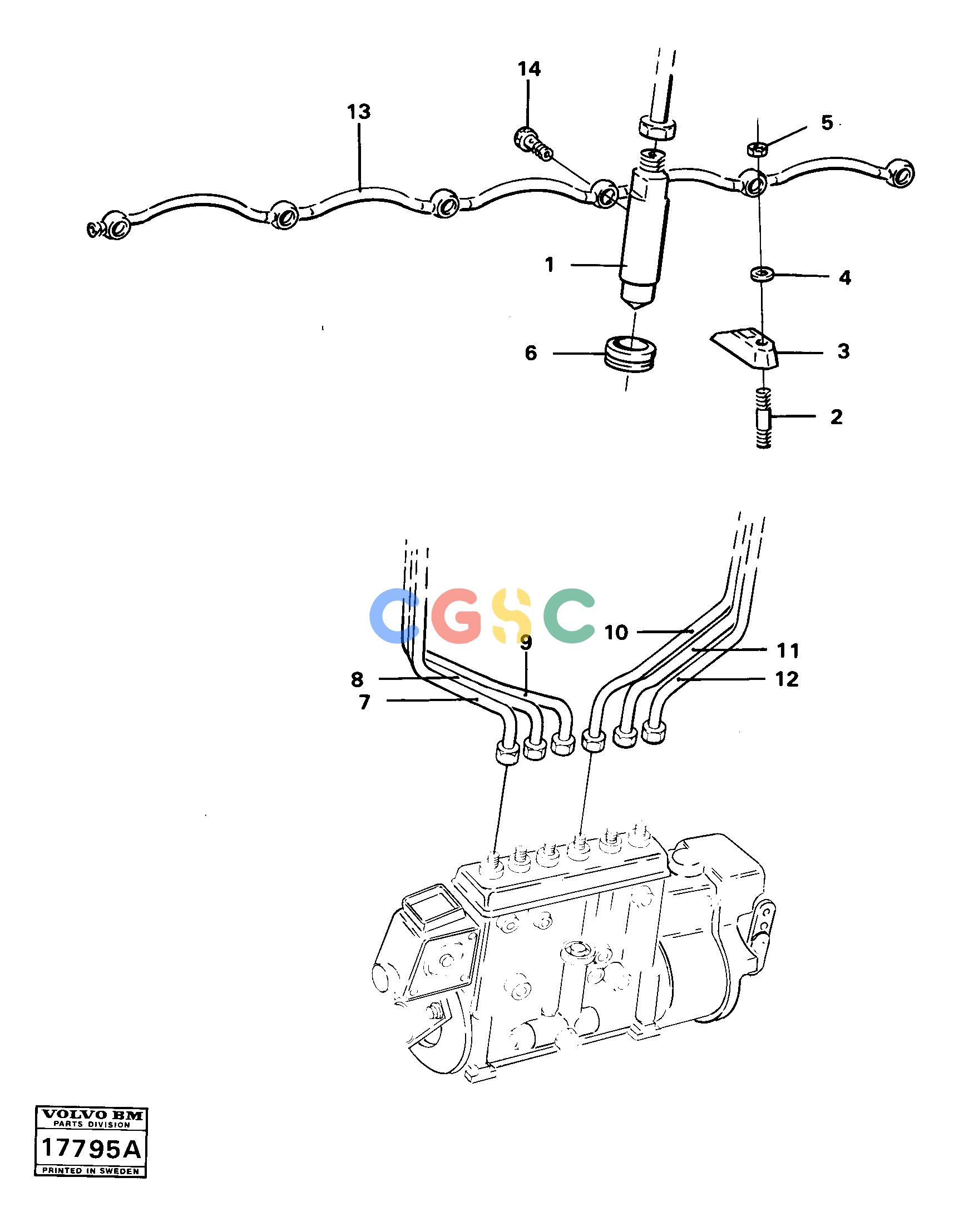 沃尔沃零件查询4600B Fuel system injectors4600B NoneNoneNoneAutodata Volvo online