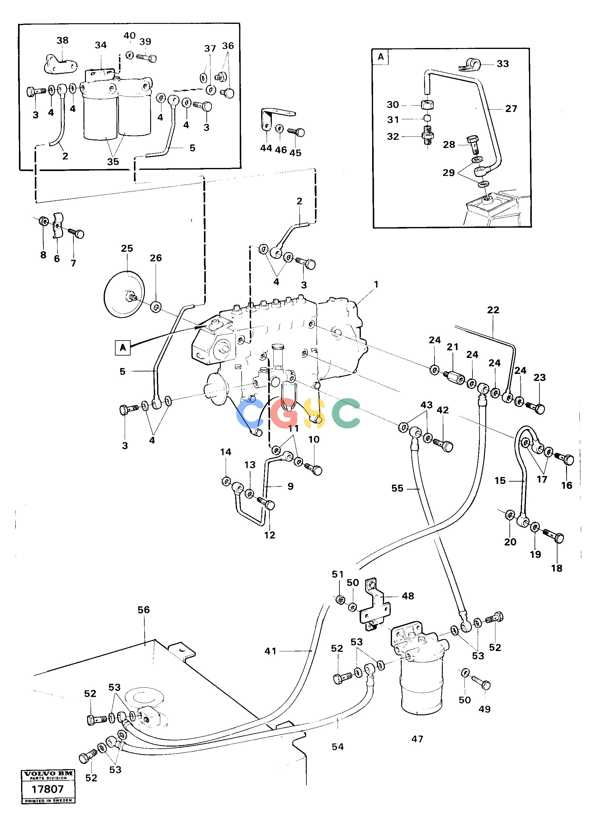 沃尔沃零件查询4600B Fuel system4600B NoneNoneNoneAutodata Volvo online