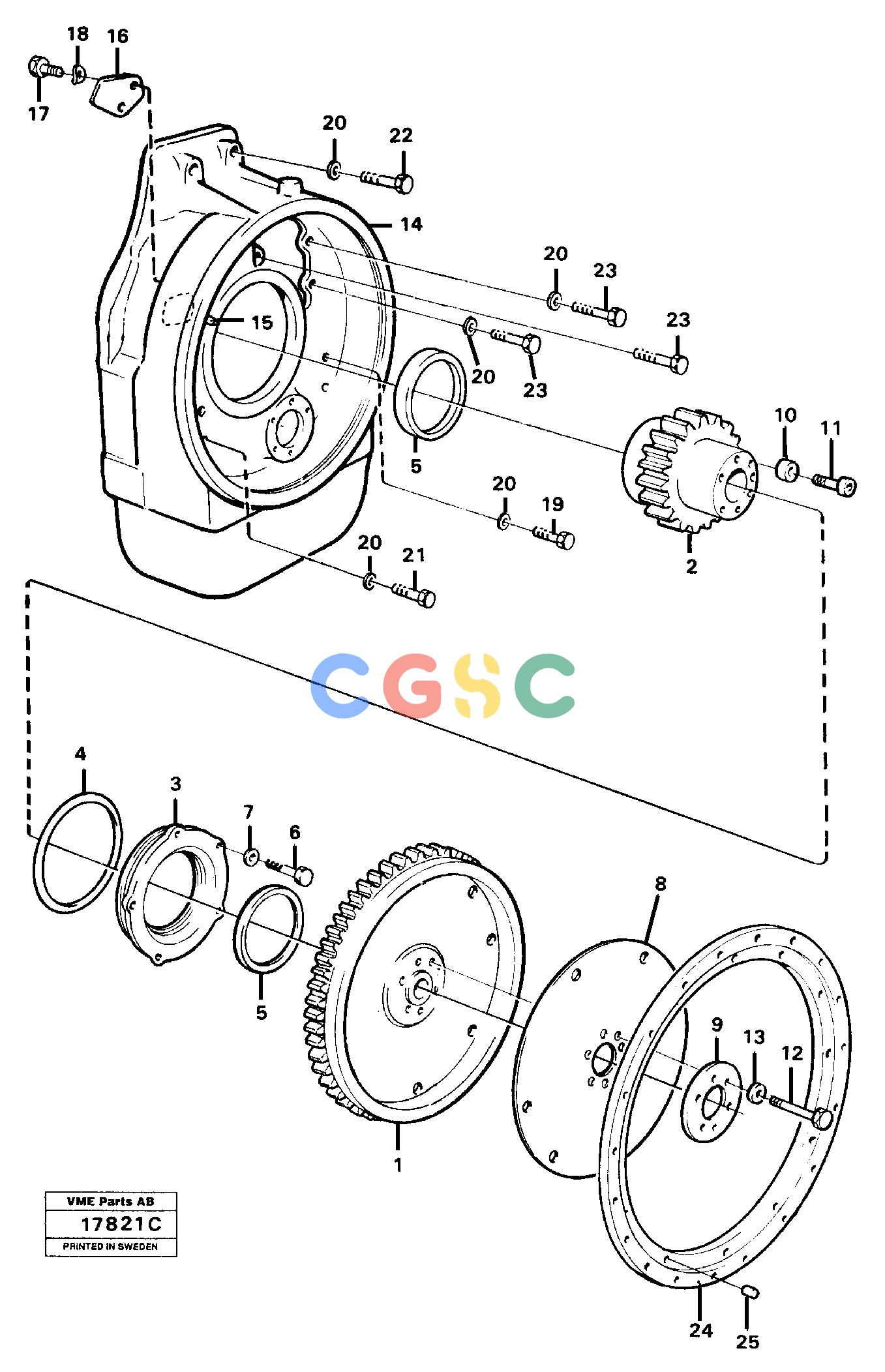 沃尔沃零件查询A25 VOLVO BM Pump drive with fitting partsVOLVO BM A25 NoneNoneNoneAutodata Volvo online