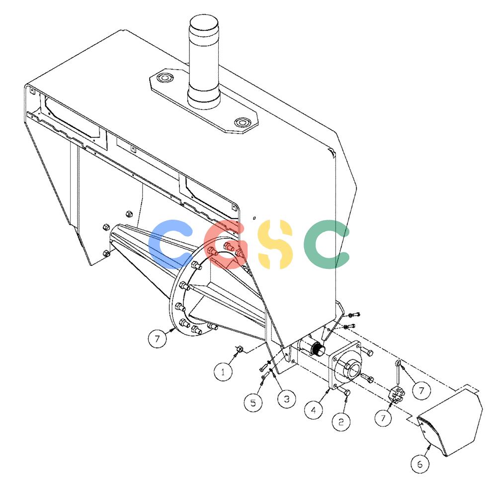 凯斯零件查询(FLX3330B) - FLOATER (12/99-9/02) (04-001) - FRONT AXLE ASSEMBLY Case Agriculture