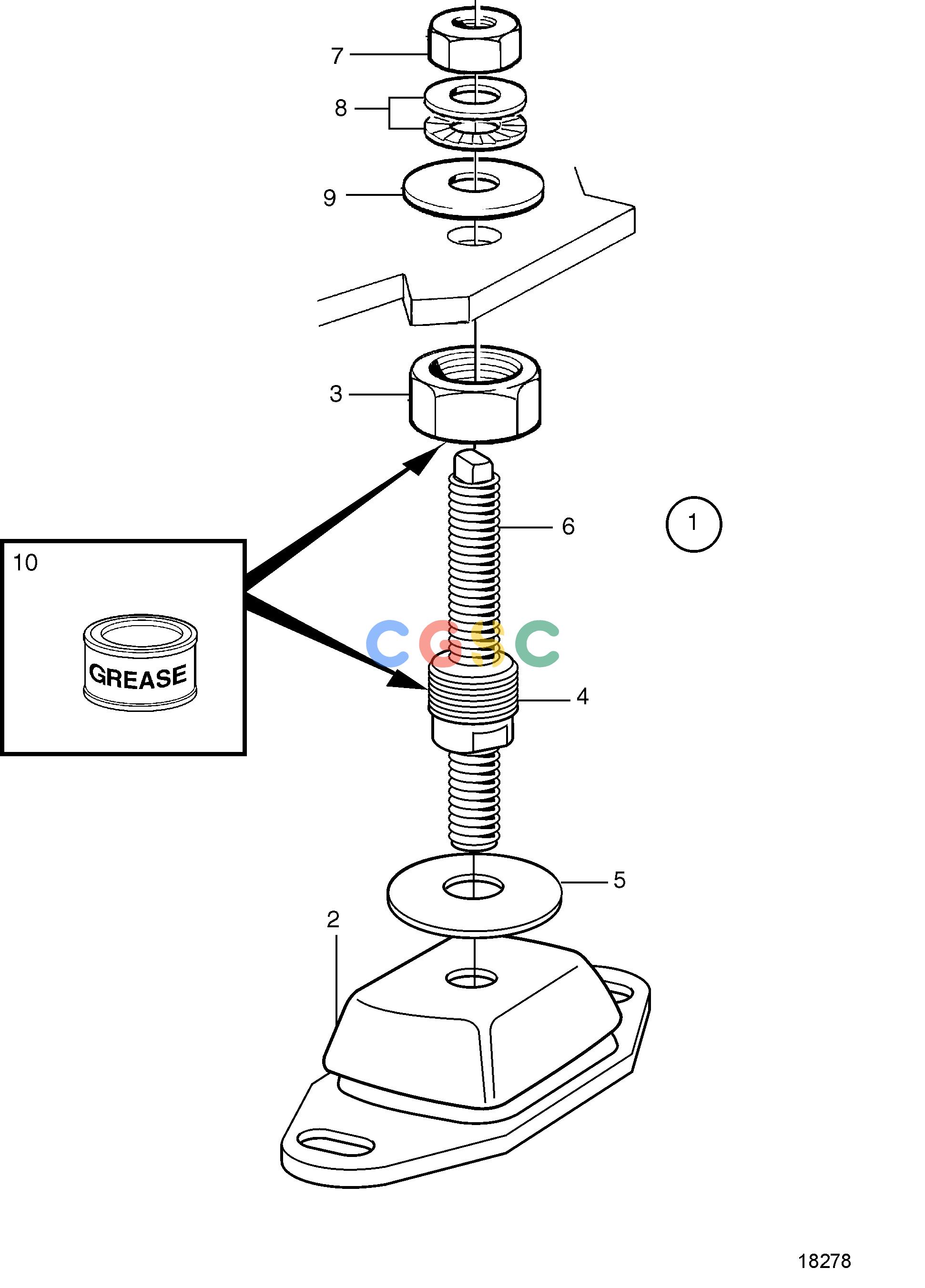 沃尔沃零件查询TAMD71B; TAMD73P-A; TAMD73WJ-AEngineFlexible Engine SuspensionEPC Volvo Penta Parts catalog