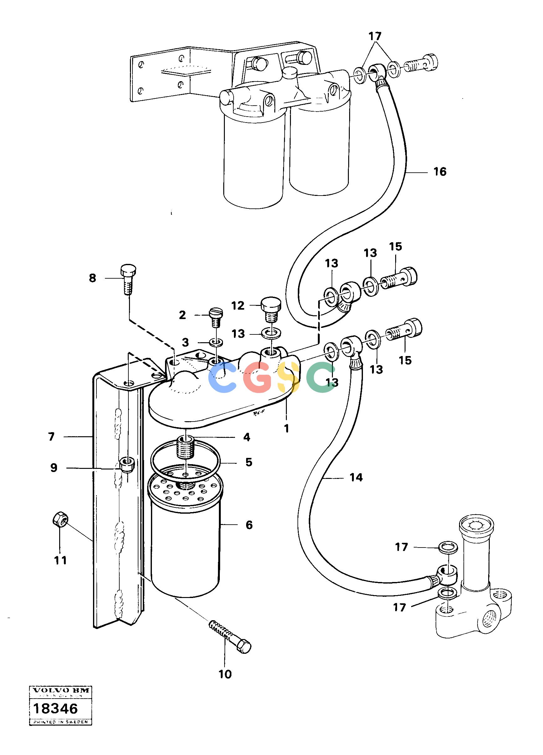 沃尔沃零件查询861 Extra fuel filter 98980 Later Model861 NoneNoneNoneAutodata Volvo online