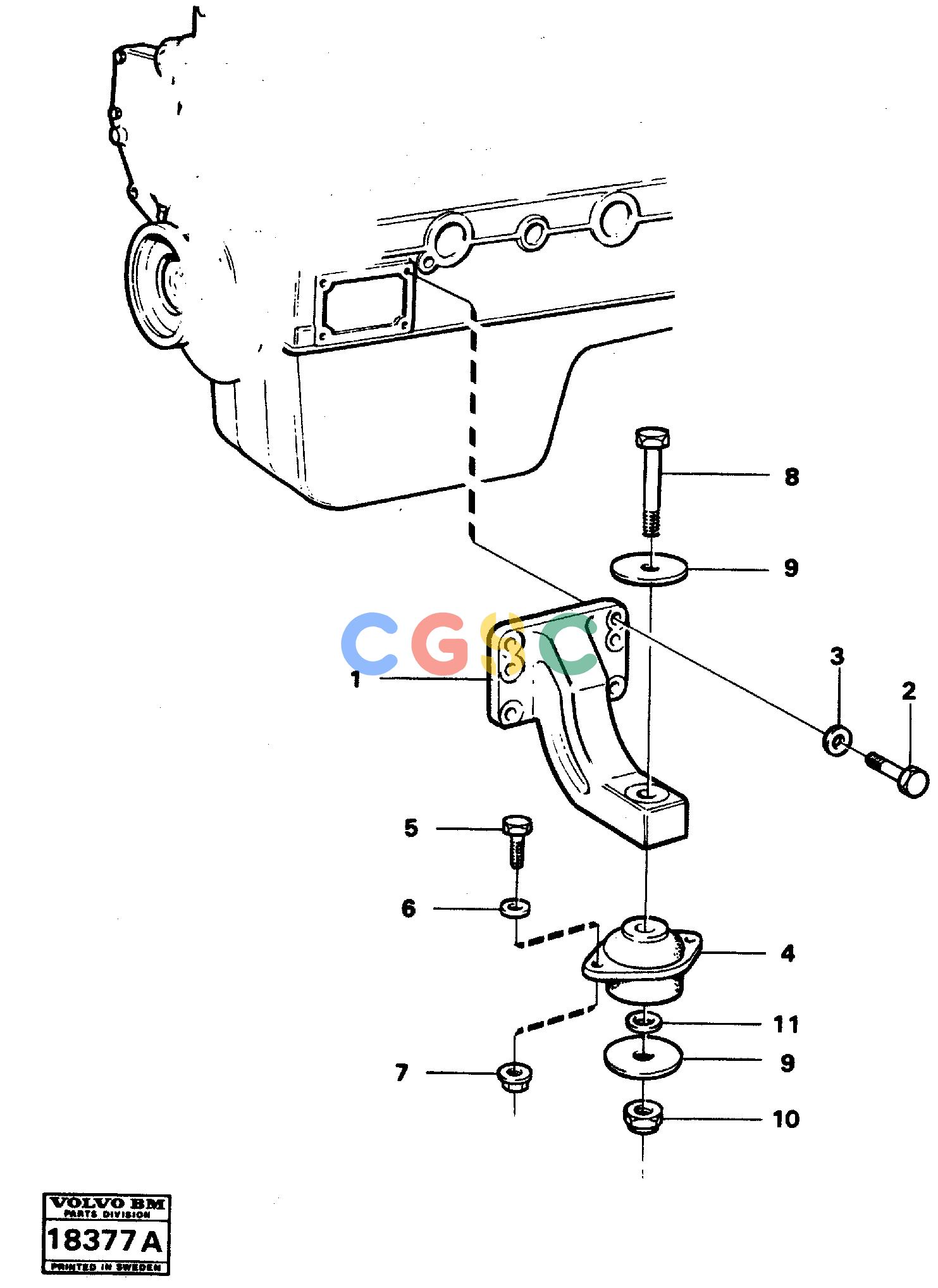 沃尔沃零件查询L90 Engine mountingL90 NoneNoneNoneAutodata Volvo online