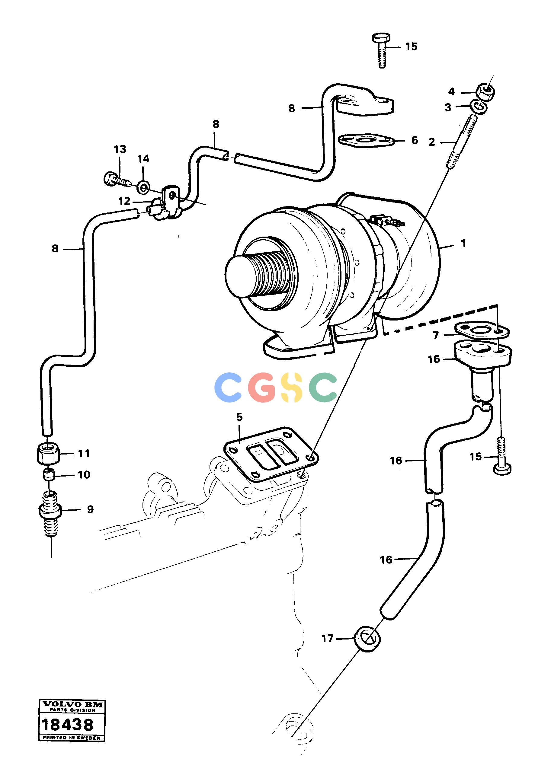 沃尔沃零件查询A25 VOLVO BM Turbocharger with fitting partsVOLVO BM A25 NoneNoneNoneAutodata Volvo online