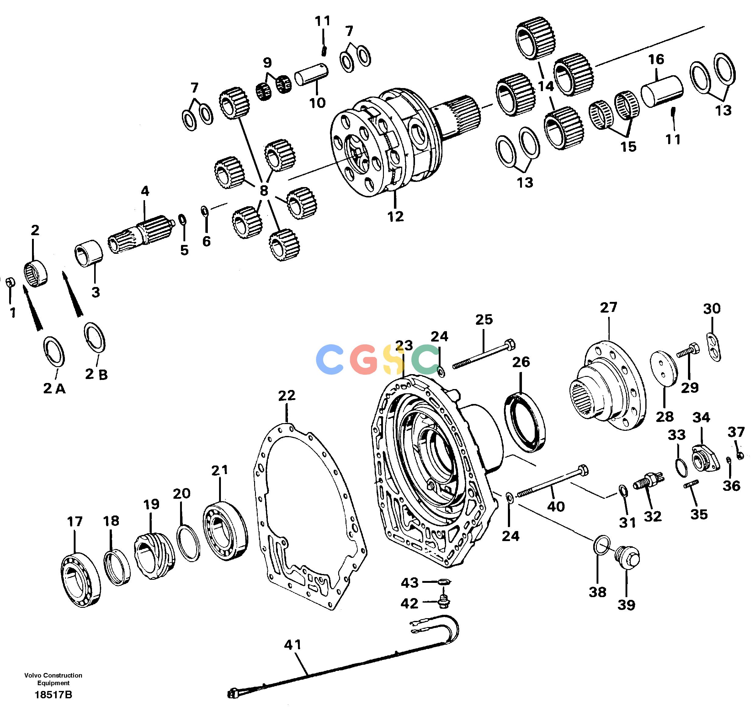 沃尔沃零件查询A25 VOLVO BM Output gearVOLVO BM A25 NoneNoneNoneAutodata Volvo online