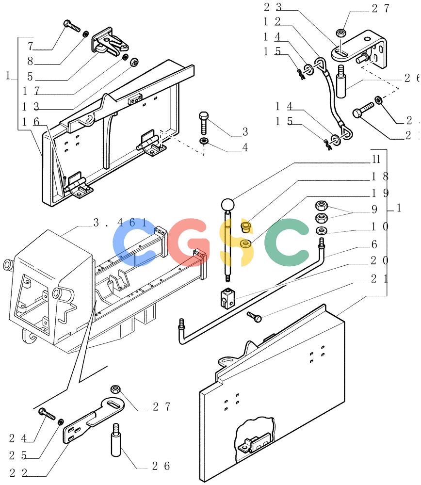 纽荷兰零件查询(DC150LT) - CRAWLER DOZER (6/00-) (5.601[02]) - HOODS New Holland Constructuion