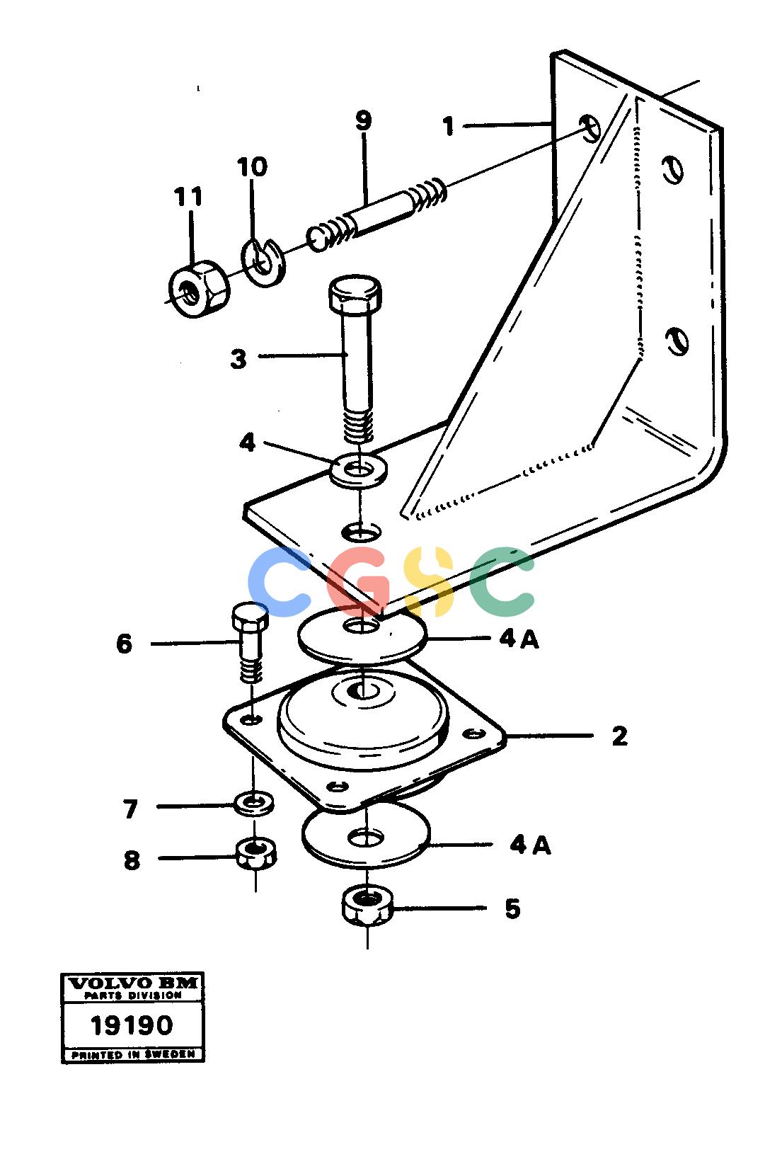 沃尔沃零件查询L30 Engine mountingL30 NoneNoneNoneAutodata Volvo online