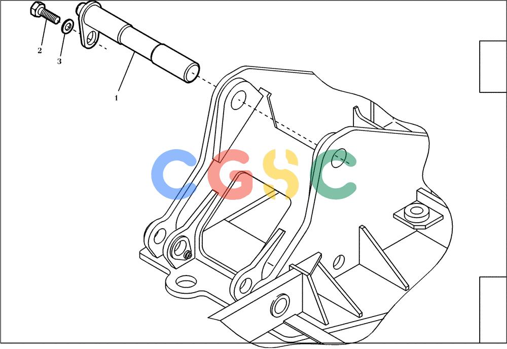 纽荷兰零件查询(EC270) - CRAWLER EXCAVATOR (7/00-) (01.670[001]) - BEARING BOOM (S/N 727002-UP) New Holland Constructuion