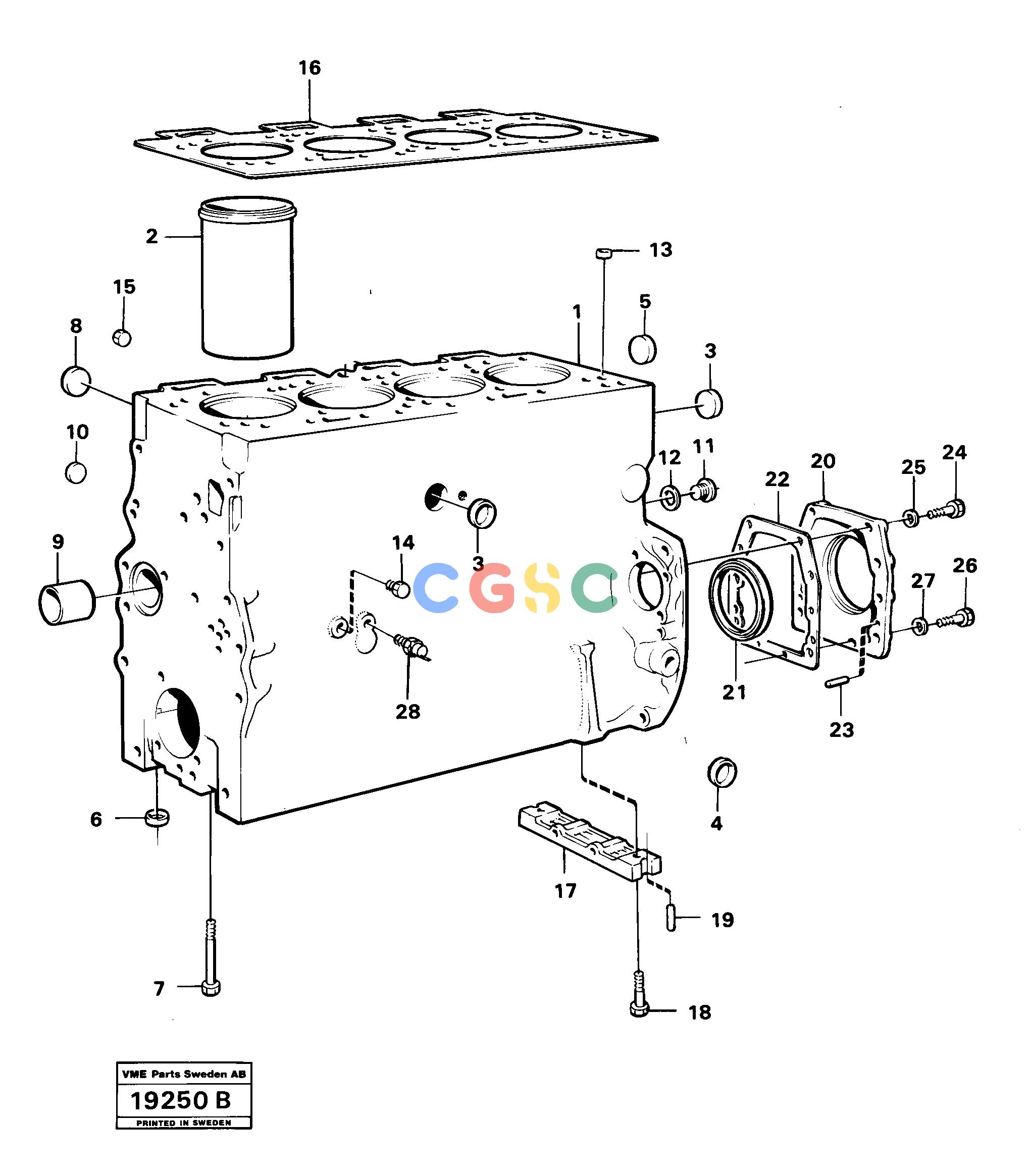 沃尔沃零件查询L30 Cylinder blockL30 NoneNoneNoneAutodata Volvo online