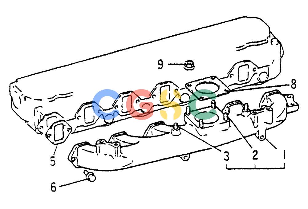 神钢零件查询(6DR5) - MITSUBISHI DIESEL ENGINE (1/06-12/06) (01-015) - INLET MANIFOLD ASSY Kobelco