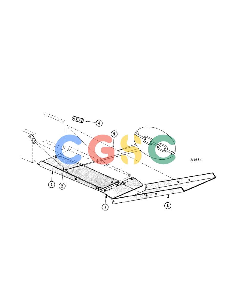 凯斯零件查询(200) - CASE TWINE TIE RECTANGULAR BALER (1/60-12/64) (38[A]) - BALE CHUTE ATTACHMENT Case Agriculture