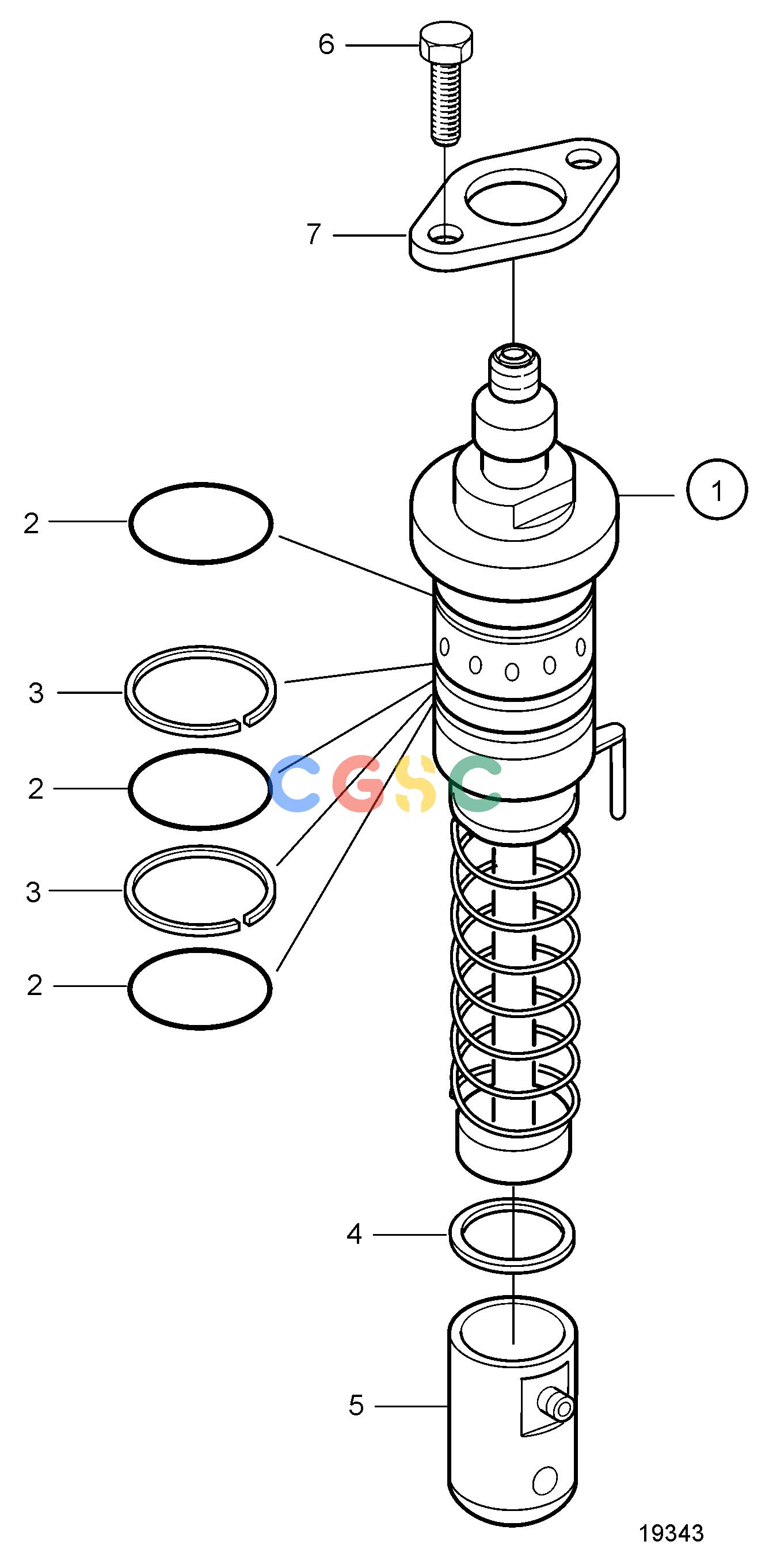 沃尔沃零件查询D5A-T; D5A-TA; D5A-B TA; D7A-T; D7A-TA; D7A-B TAFuel SystemFuel Injection Pump: D7EPC Volvo Penta Parts catalog