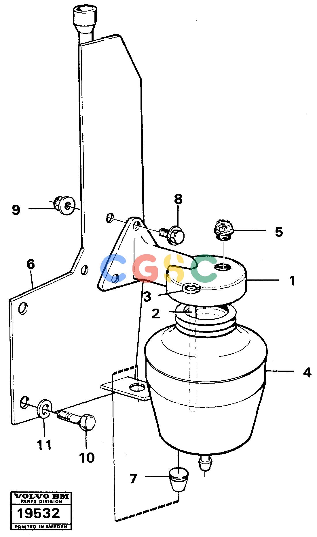 沃尔沃零件查询A25 VOLVO BM Anti-freeze reservoirVOLVO BM A25 NoneNoneNoneAutodata Volvo online