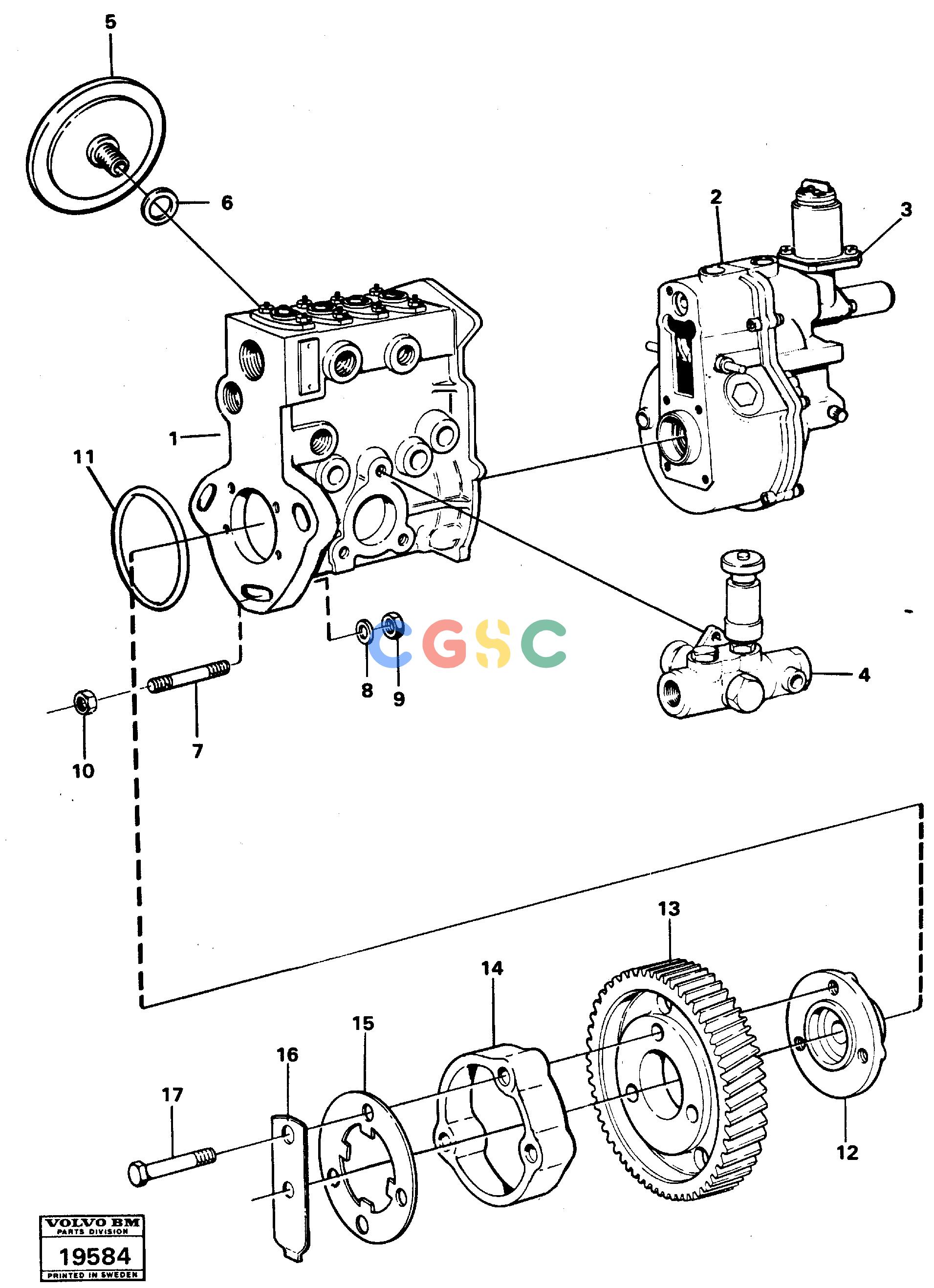 沃尔沃零件查询L50 Fuel injection pump with fitting partsL50 S/N -6400/-60300 USA NoneNoneNoneAutodata Volvo online