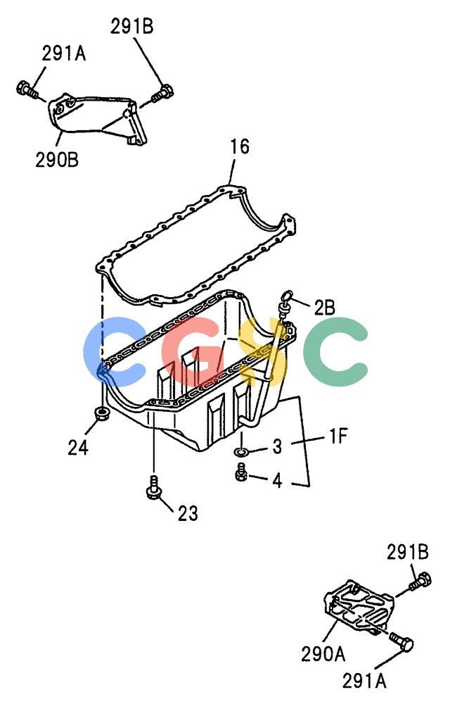 纽荷兰零件查询(E70SR) - MIDI CRAWLER EXCAVATOR ASN YT04-07175 (08-005) - OIL PAN AND LEVEL GAUGE New Holland Constructuion