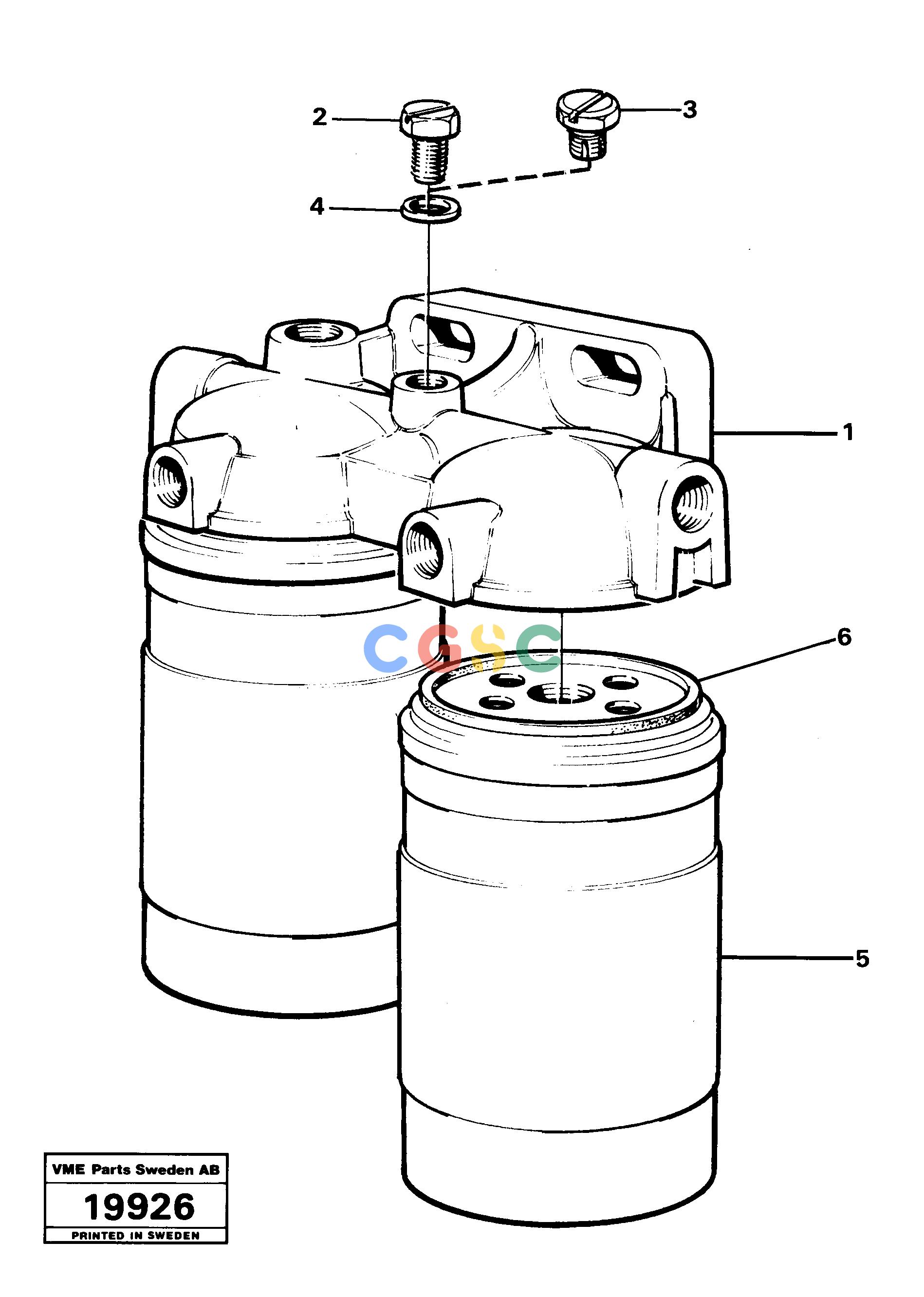 沃尔沃零件查询L50 Fuel filterL50 S/N -6400/-60300 USA NoneNoneNoneAutodata Volvo online