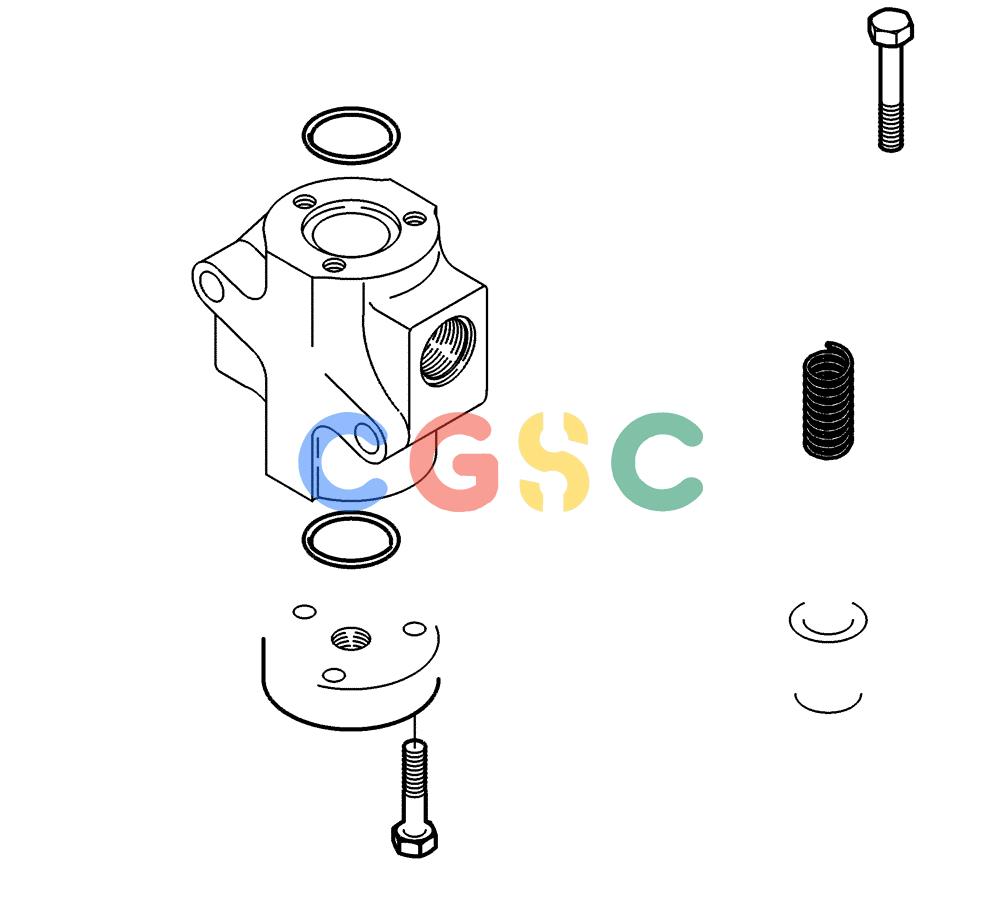 纽荷兰零件查询(EC450) - CRAWLER EXCAVATOR (SN: 750001-UP) (11/99-) (23.182[001]) - CONTROL VALVE (S/N 750001-UP) New Holland Constructuion