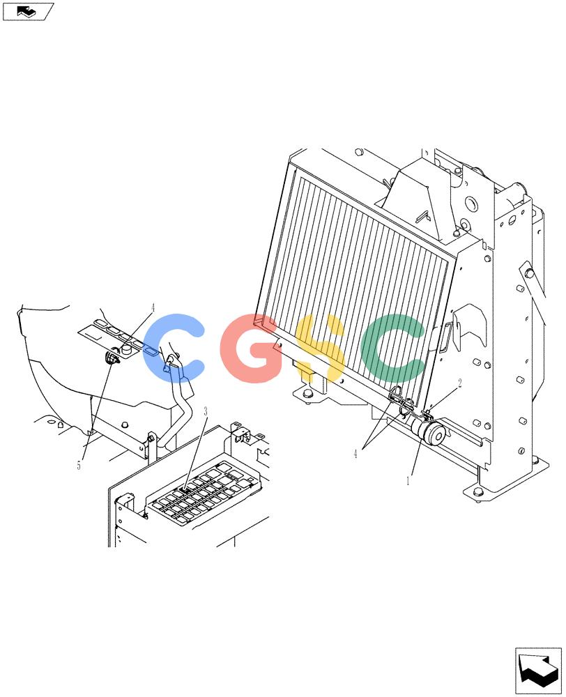 纽荷兰零件查询(E70BSR) - COMPACT CRAWLER EXCAVATOR ASN YT06-18001 (01-088[00]) - ALARM ASSEMBLY New Holland Constructuion