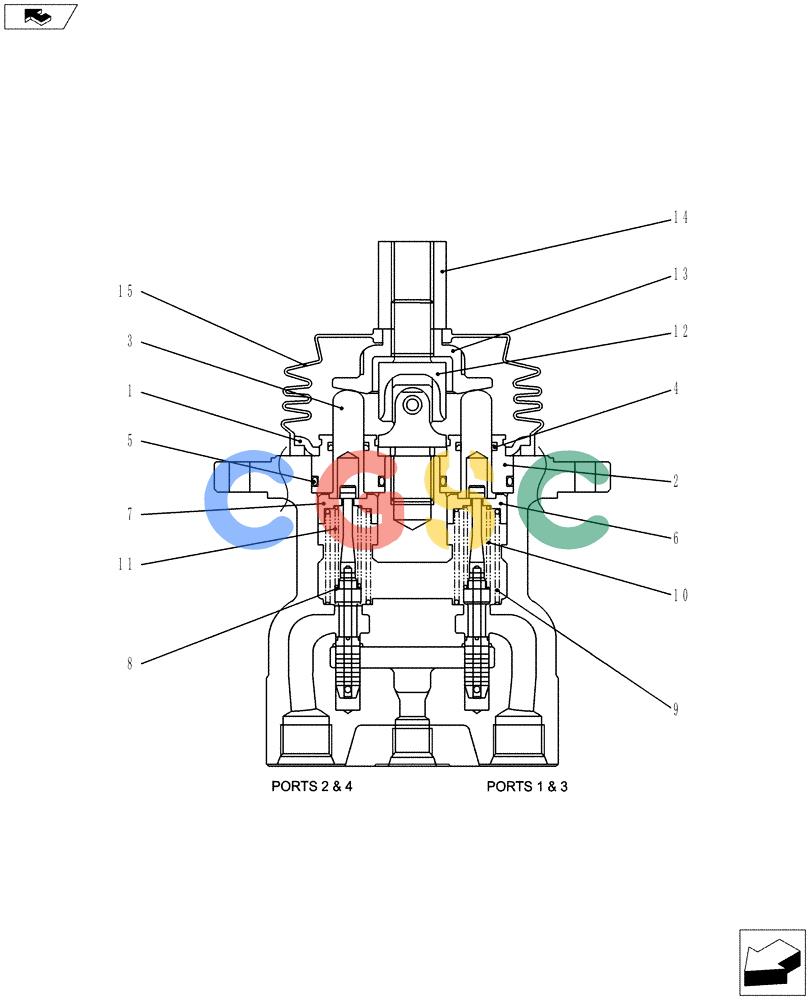 神钢零件查询(ED150-2) - BLADE RUNNER EXCAVATOR/DOZER ASN LH01-01001 (1/09-12/12) (01-034[02]) - CONTROL LINES, REMOTE (MULTI) Kobelco