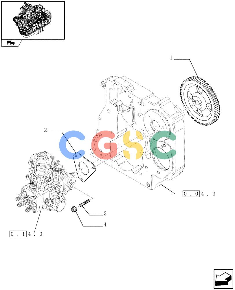 神钢零件查询(F4GE9684R J600) - ENGINE - 504115847 - 84459738 (1/08-12/12) (0.14.2) - INJECTION PUMP - CONTROL (504046002) Kobelco