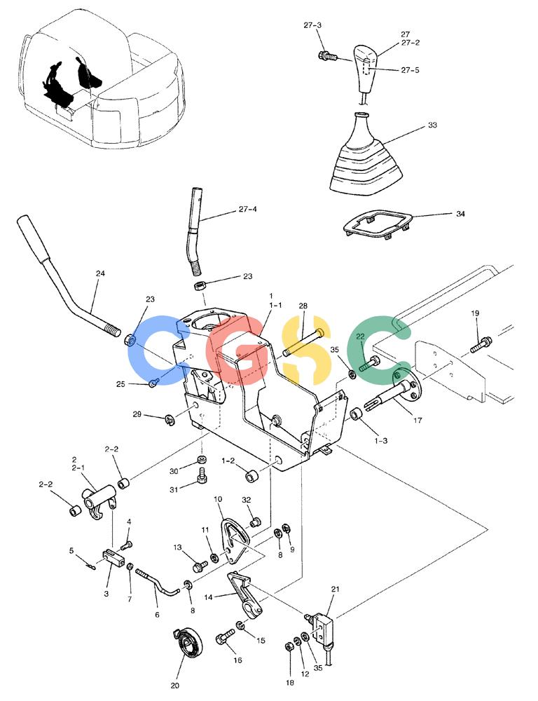 纽荷兰零件查询(E70) - MIDI CRAWLER EXCAVATOR (NA) (1/06-) (026) - CONTROL BOX ASSEMBLY (FOR LEFT SIDE) New Holland Constructuion