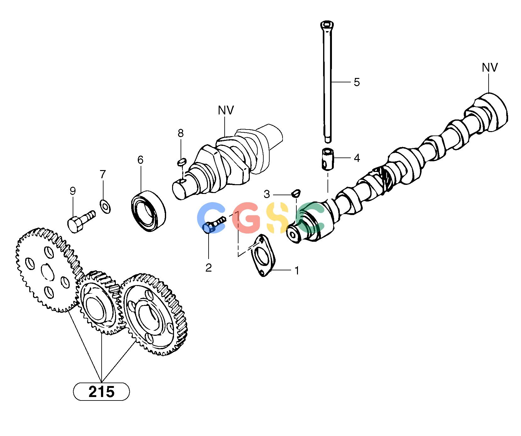 沃尔沃零件查询EC35 CamshaftTYPE 283283.10151 283.18462-NoneNoneNoneNoneAutodata Volvo online