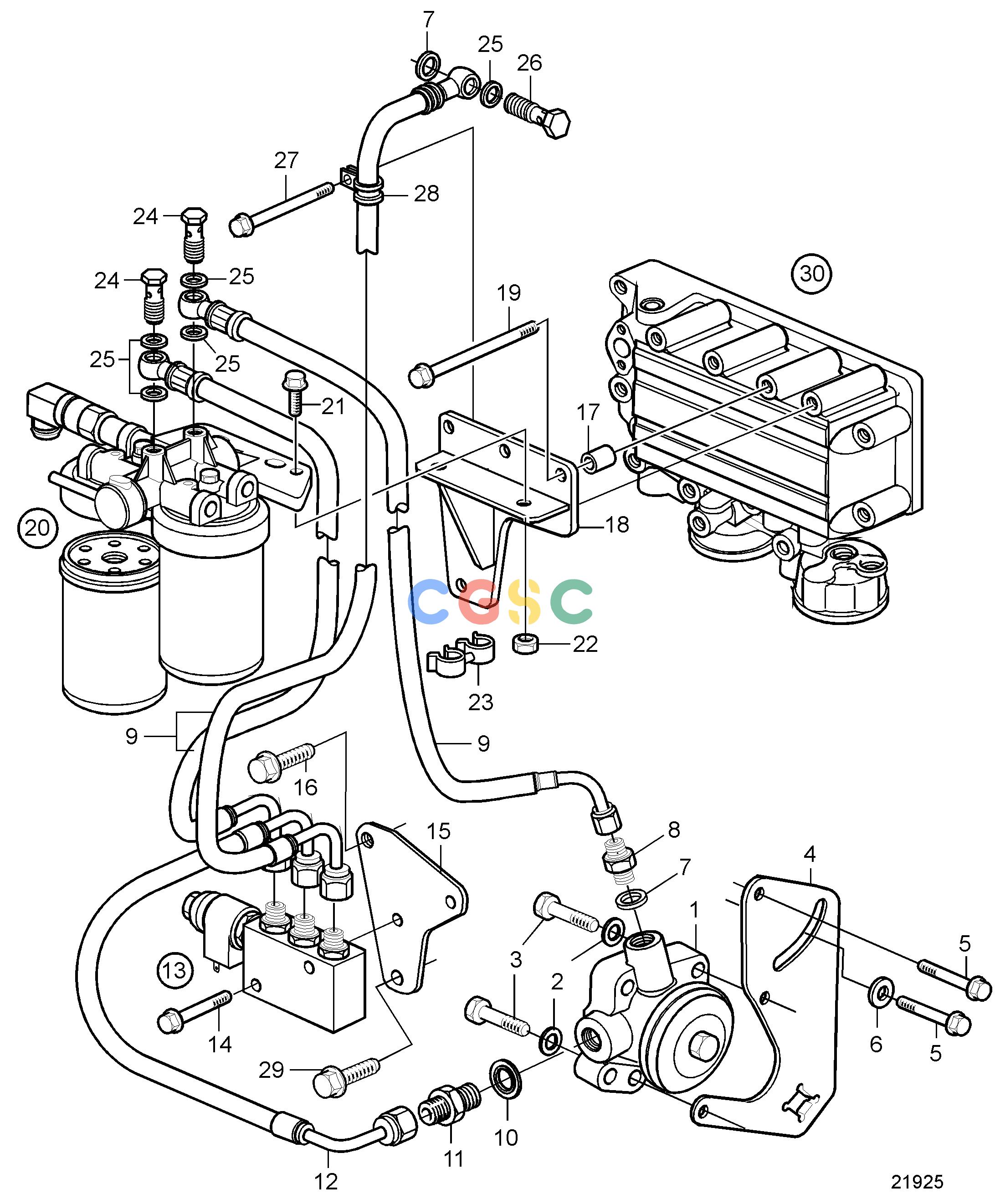 沃尔沃零件查询D5A-T; D5A-TA; D5A-B TA; D7A-T; D7A-TA; D7A-B TAFuel SystemFuel System, ClassifiableEPC Volvo Penta Parts catalog