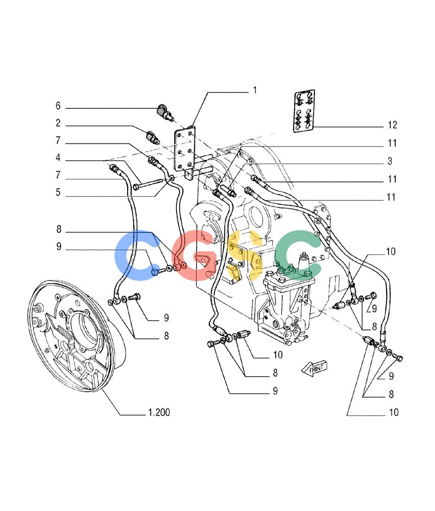 纽荷兰零件查询(FL175) - CRAWLER LOADER (N.A. VERSION) (6/92-) (9.756[01]) - DIAGNOSTIC SYSTEM - OPTIONAL CODE 79087618 New Holland Constructuion