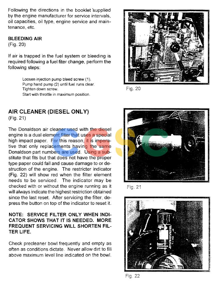 凯斯零件查询(1100) - CONCORD AIR SYSTEM (10/97-12/00) (B10) - AIR CLEANER, DIESEL ONLY Case Agriculture