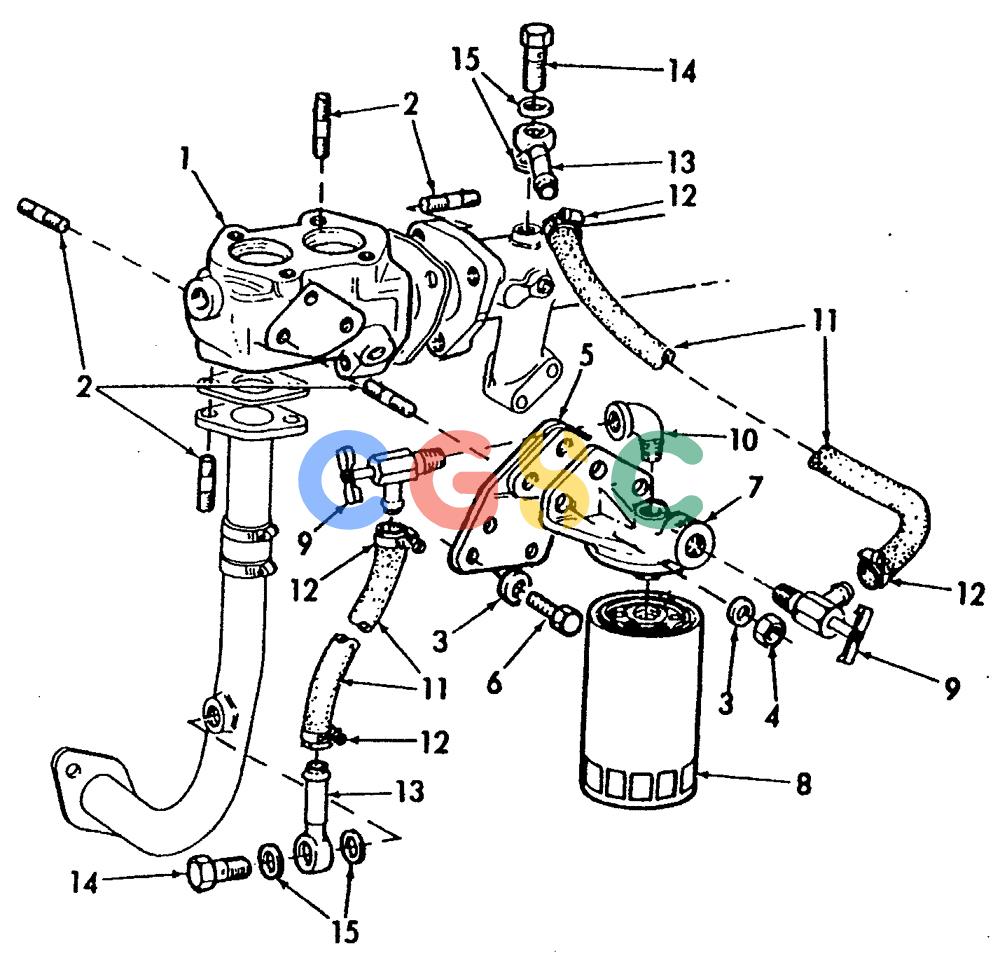 纽荷兰零件查询(FD20) - CRAWLER DOZER (A4.02[004]) - ENGINE COOLANT FILTER New Holland Constructuion