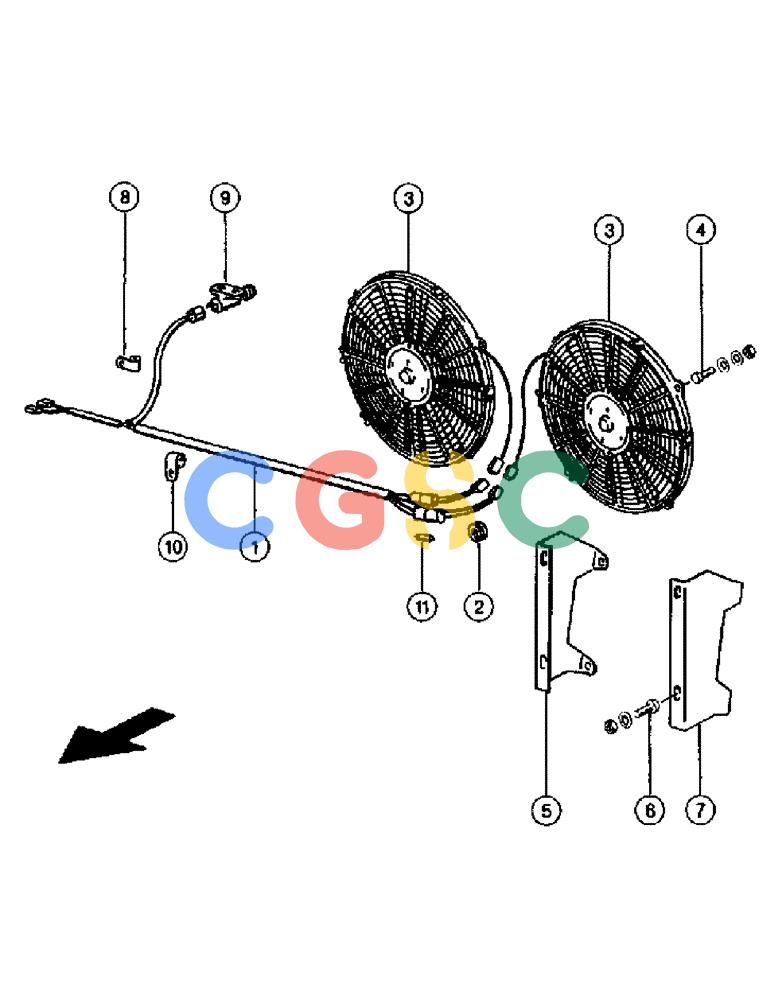 凯斯零件查询(110) - CASE IH QUADROBALE BALER (1/96-12/98) (078) - CLEANING FAN (VAR.9049) Case Agriculture