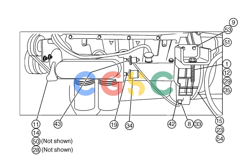 凯斯零件查询(4330) - TITAN FLOATER (6/98-8/99) (02-002[02]) - ENGINE GROUP (4300 ONLY) Case Agriculture