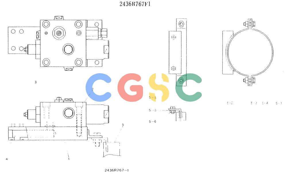 神钢零件查询(K907LC) - MARK II EXCAVATOR ASN YQ0565 (NA) (1/87-12/03) (11-008 ) - VALVE ASSY, HOLDING Kobelco