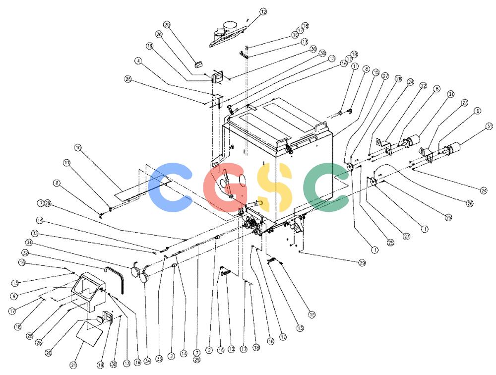凯斯零件查询(810) - FLEX-AIR APPLICATOR - 2009 (9/09-12/11) (02-019) - PARTS GROUP, TRIPLE BIN, LH, 50 CU. FT., W/ AUGER Case Agriculture