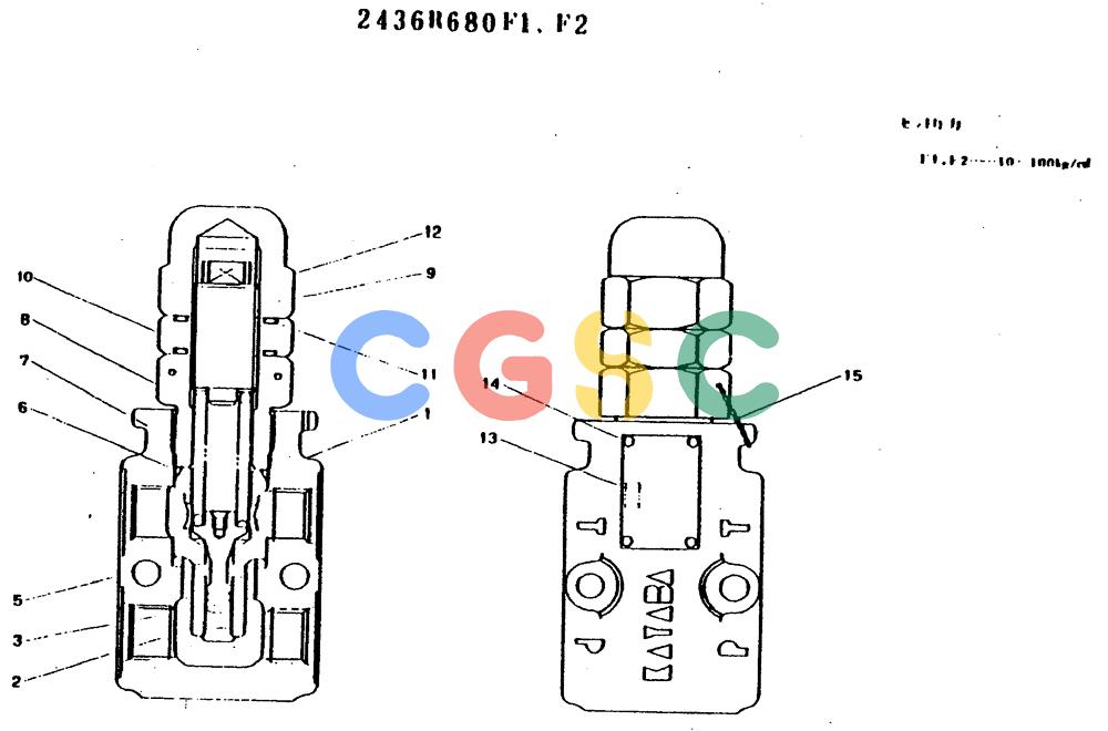 神钢零件查询(MD400LC) - EXCAVATOR BTW YS0101 - YS0200 (1/80-12/06) (09-001) - VALVE ASSY RELIEF Kobelco