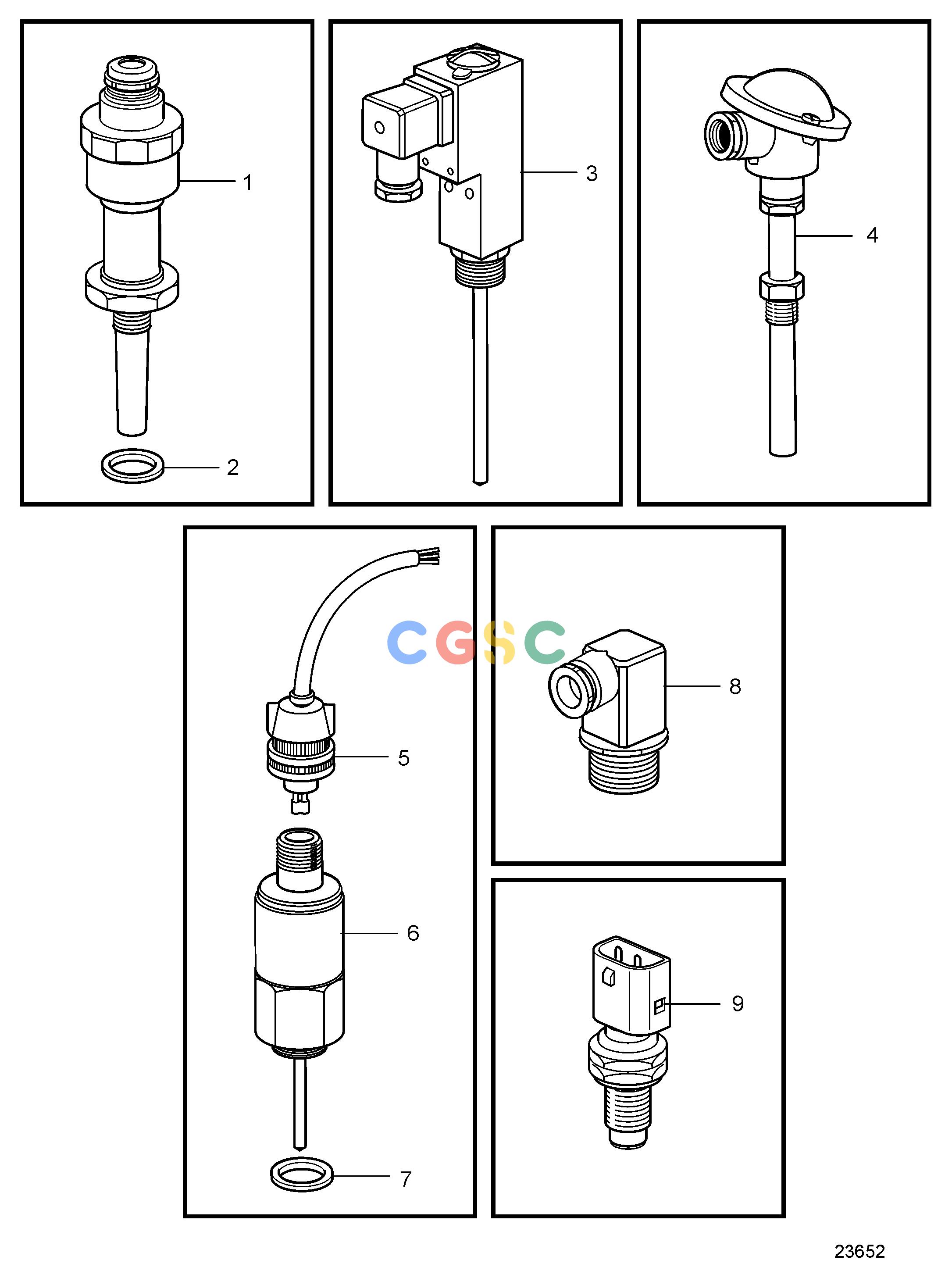 沃尔沃零件查询TAMD165A; TAMD165C; TAMD165P; TAMD165A-A; TAMD165C-A; TAMD165P-AElectrical SystemSensors, Classifiable EngineEPC Volvo Penta Parts catalog