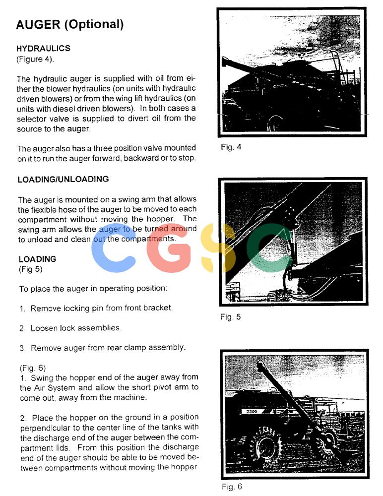 凯斯零件查询(2400) - CONCORD AIR SYSTEM (1/96-12/99) (B04) - AUGER, OPTIONAL Case Agriculture
