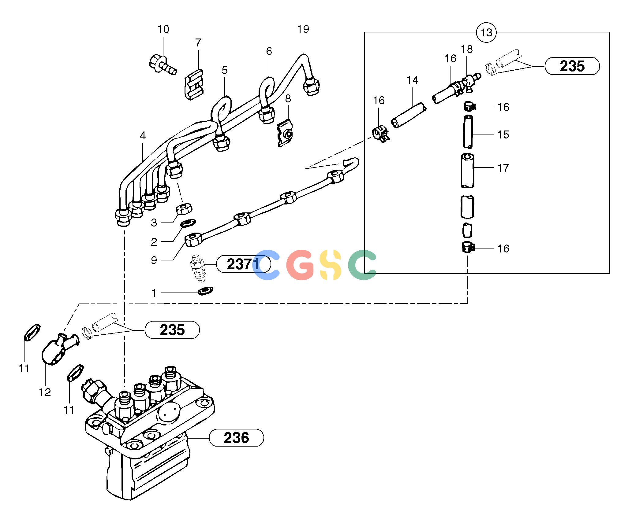 沃尔沃零件查询EC35 Fuel circuit : injection pumpTYPE 283283.10151 283.18462-NoneNoneNoneNoneAutodata Volvo online