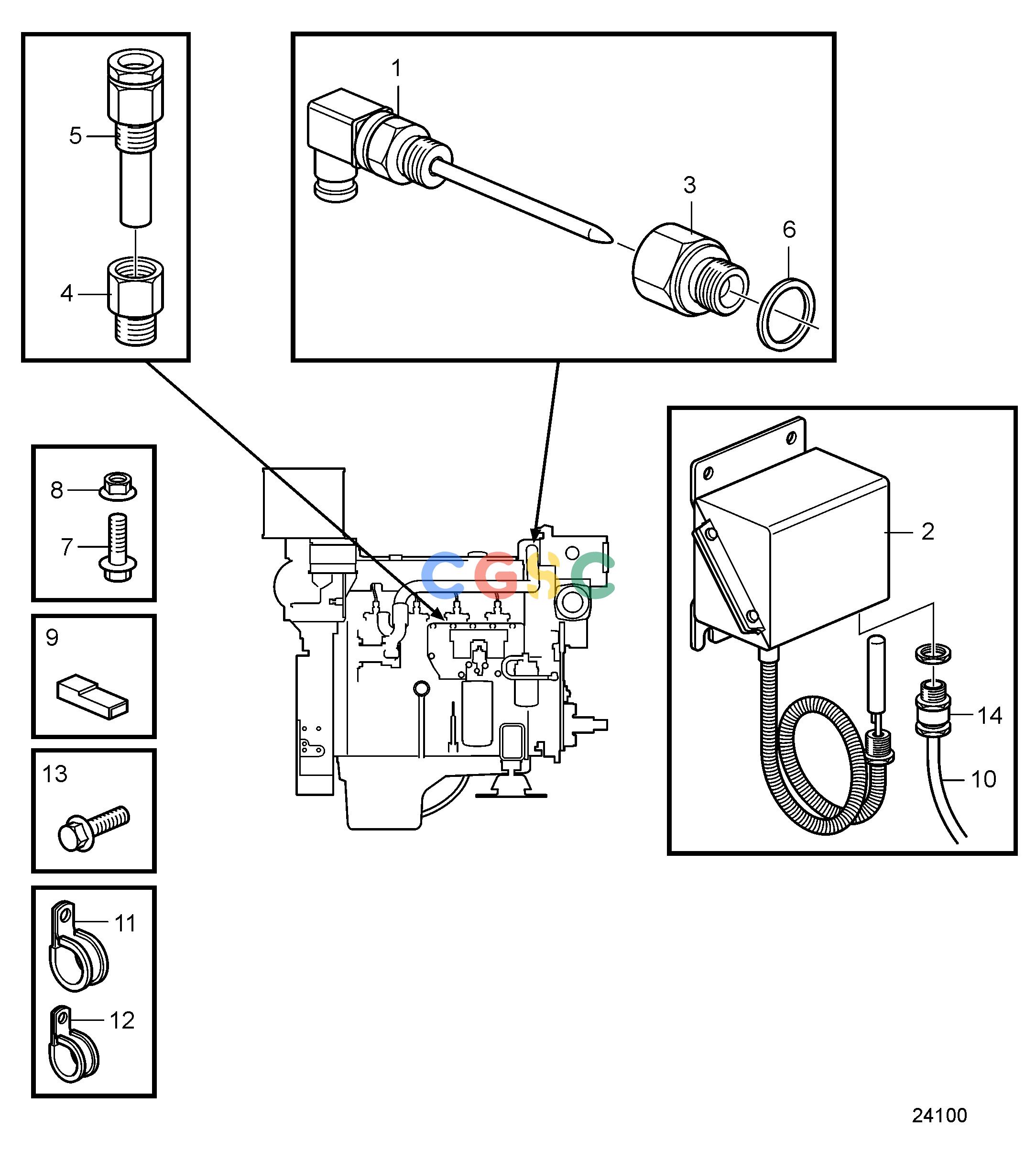 沃尔沃零件查询D5A-T; D5A-TA; D5A-B TA; D7A-T; D7A-TA; D7A-B TAElectrical SystemWater Shut Down / Alarm System. ClassifiableEPC Volvo Penta Parts catalog