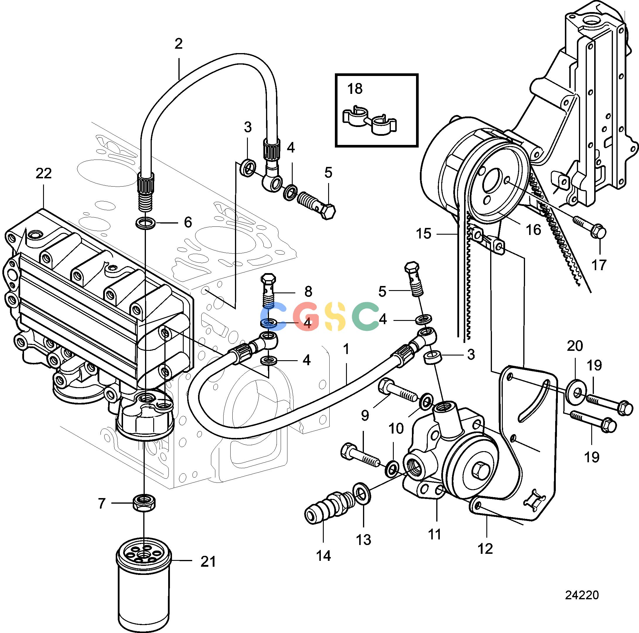 沃尔沃零件查询D5A-T; D5A-TA; D5A-B TA; D7A-T; D7A-TA; D7A-B TAFuel SystemFuel SystemEPC Volvo Penta Parts catalog